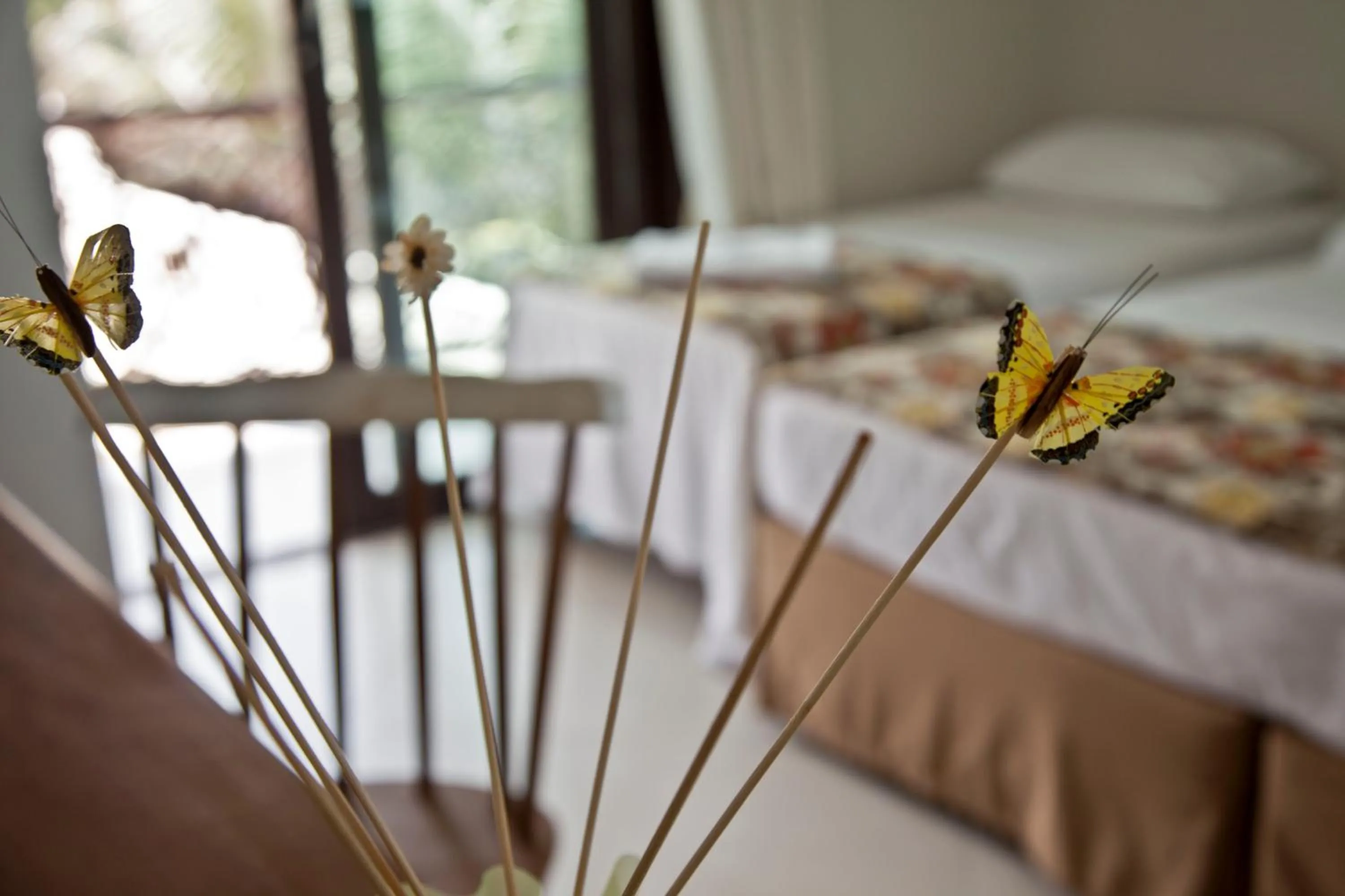 Decorative detail, Bed in Pousada Maracabana Spa