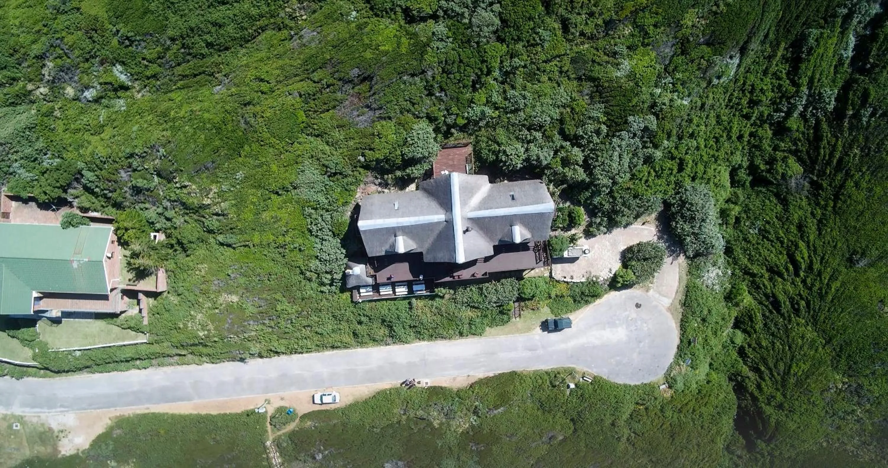 Bird's eye view in Oyster Bay Beach Lodge