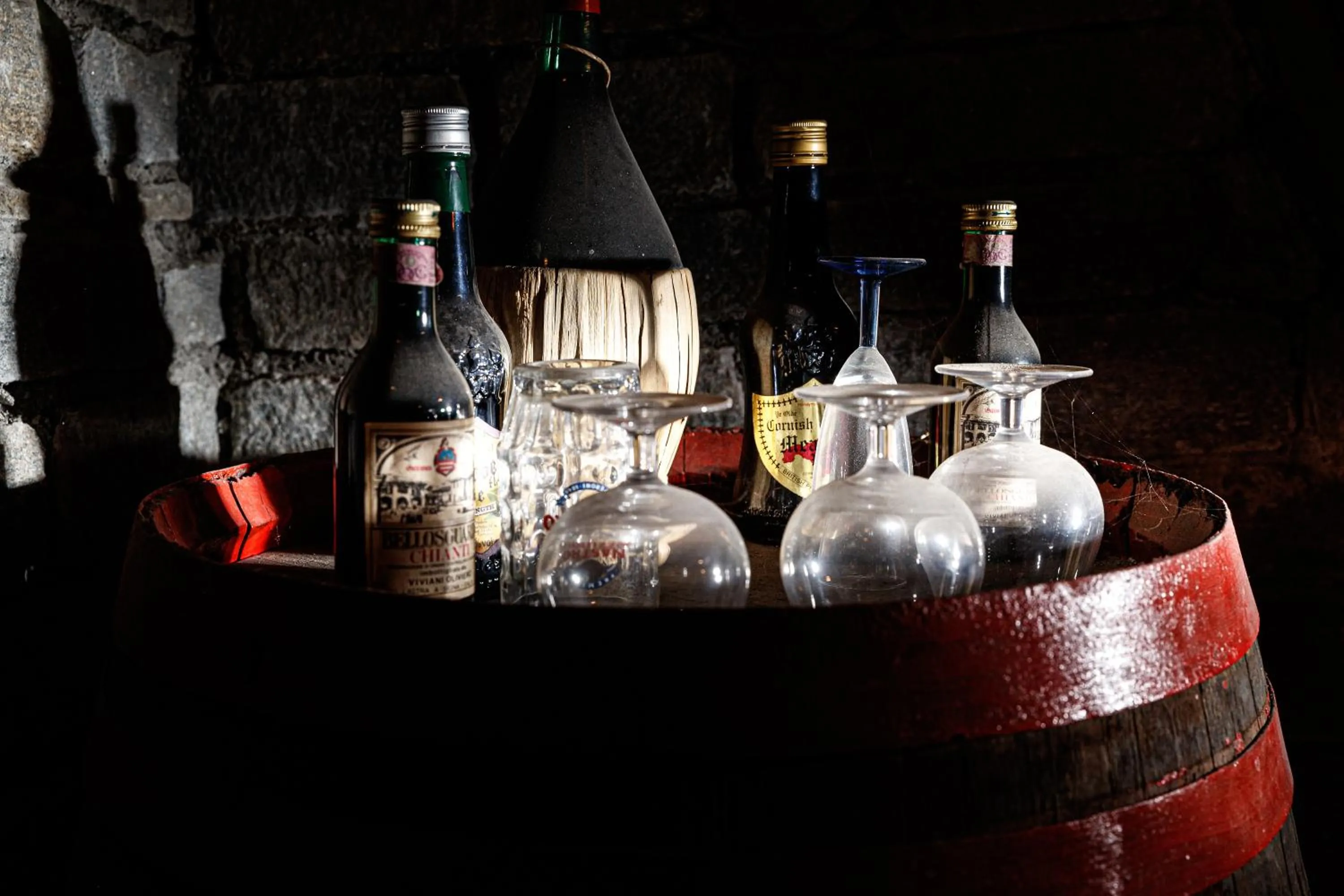 Alcoholic drinks in Hotel Villa Rina