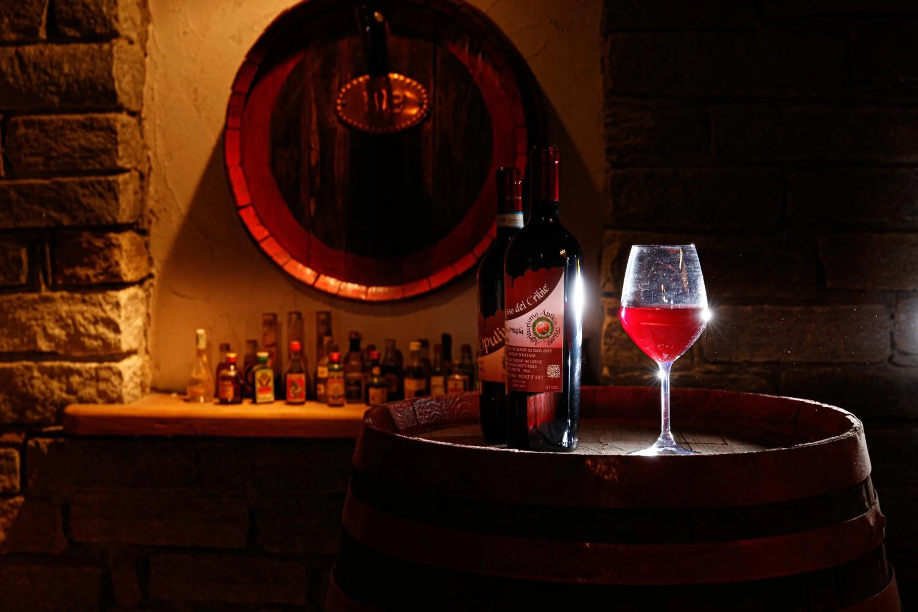 Alcoholic drinks in Hotel Villa Rina