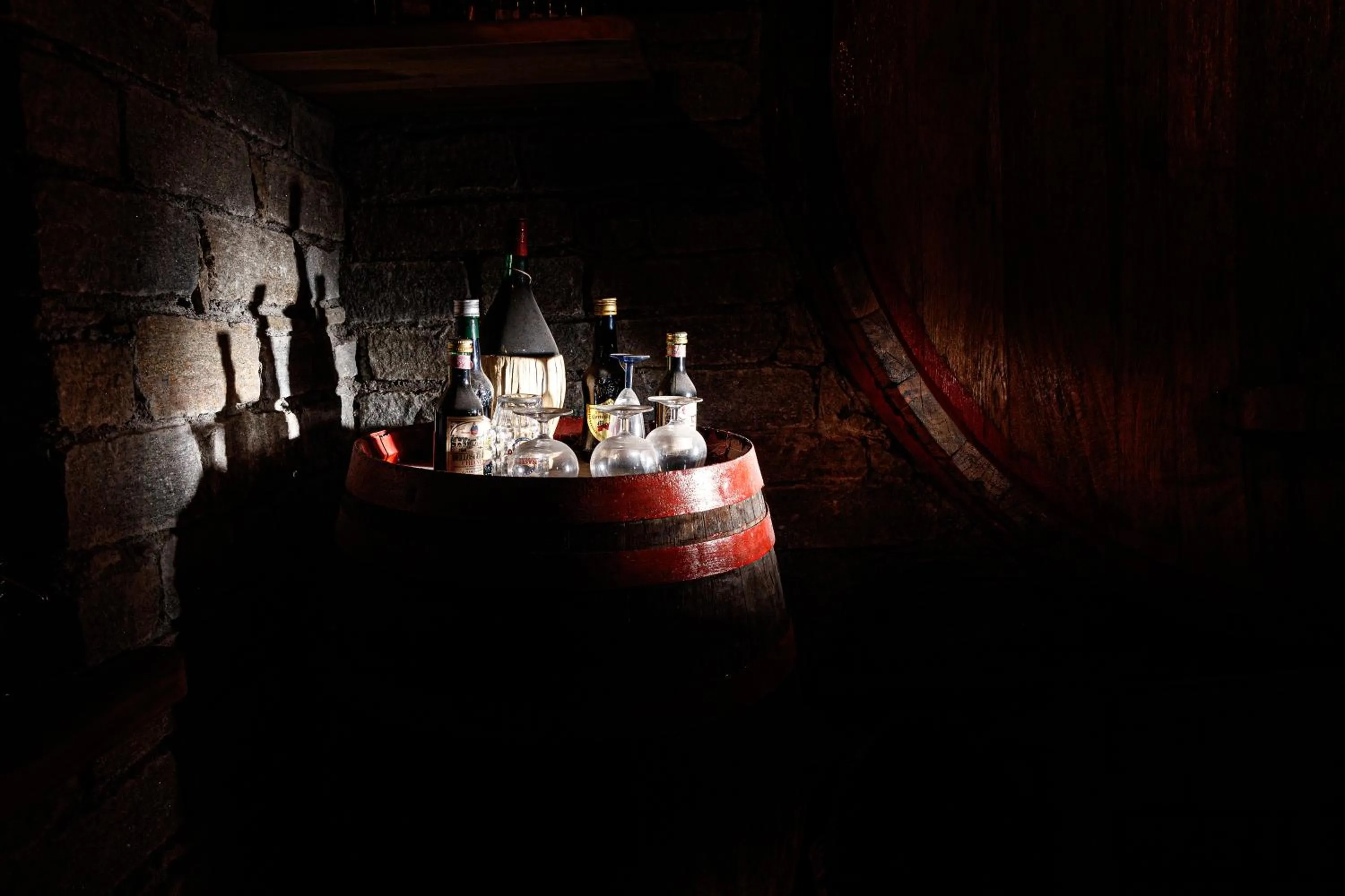 Alcoholic drinks in Hotel Villa Rina