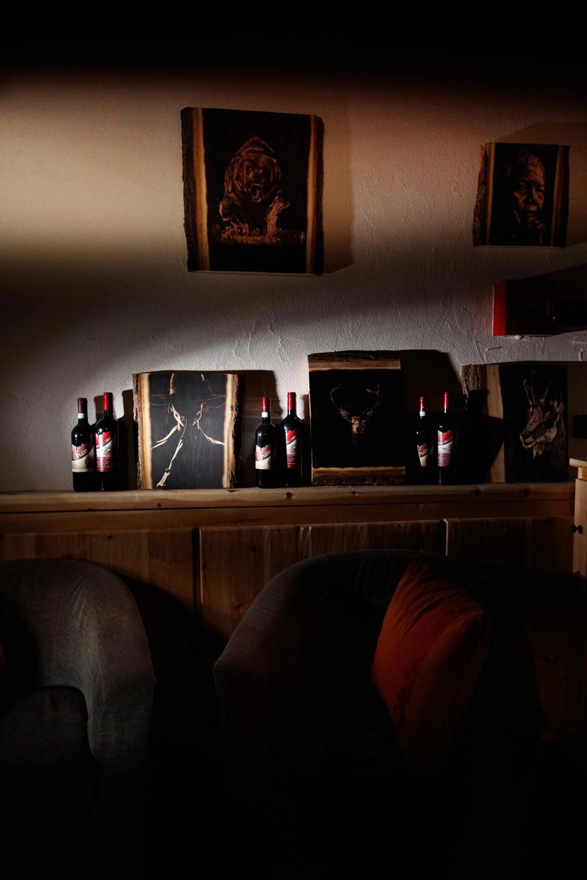 Alcoholic drinks in Hotel Villa Rina