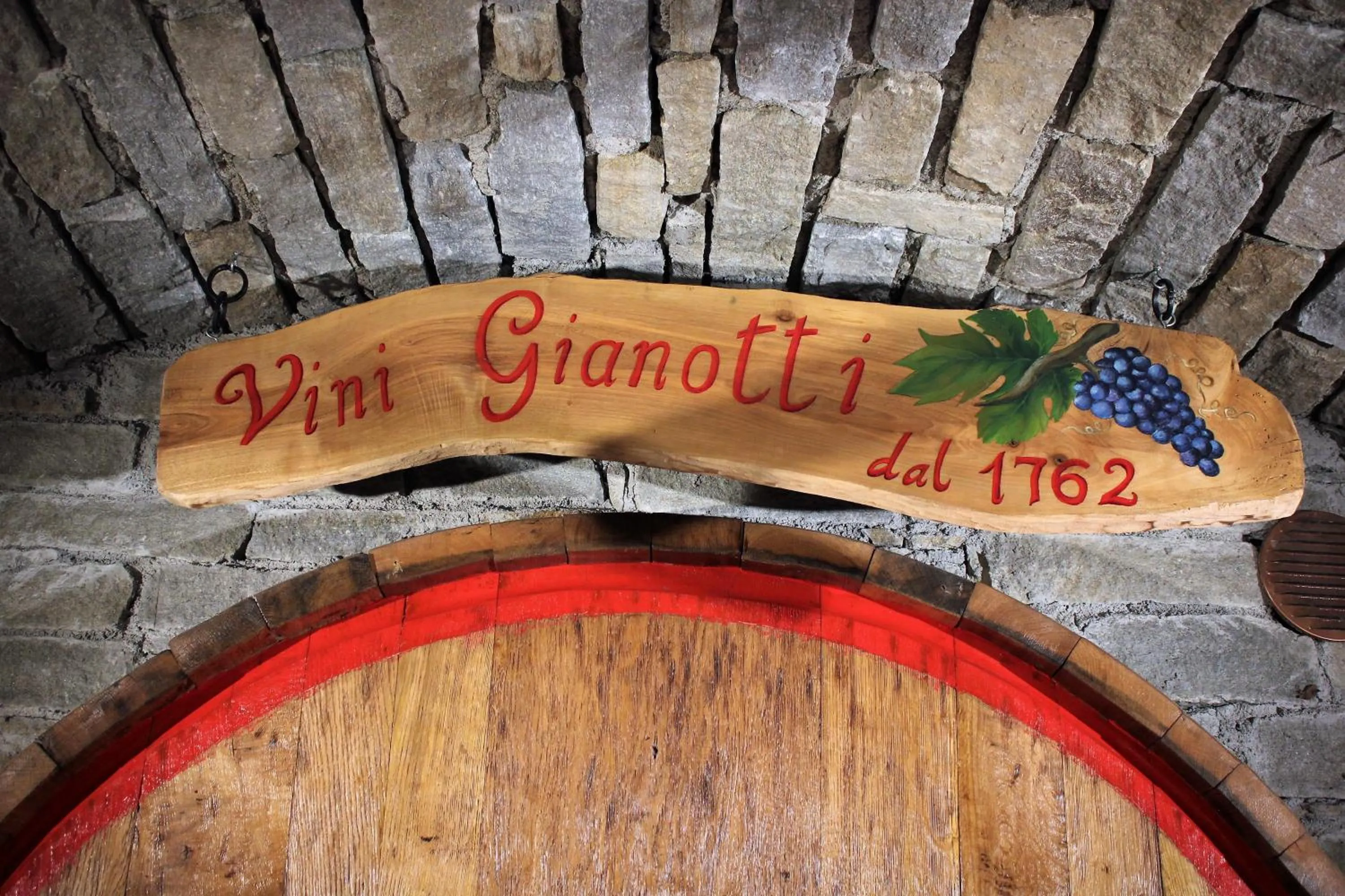 Text overlay in Hotel Villa Rina