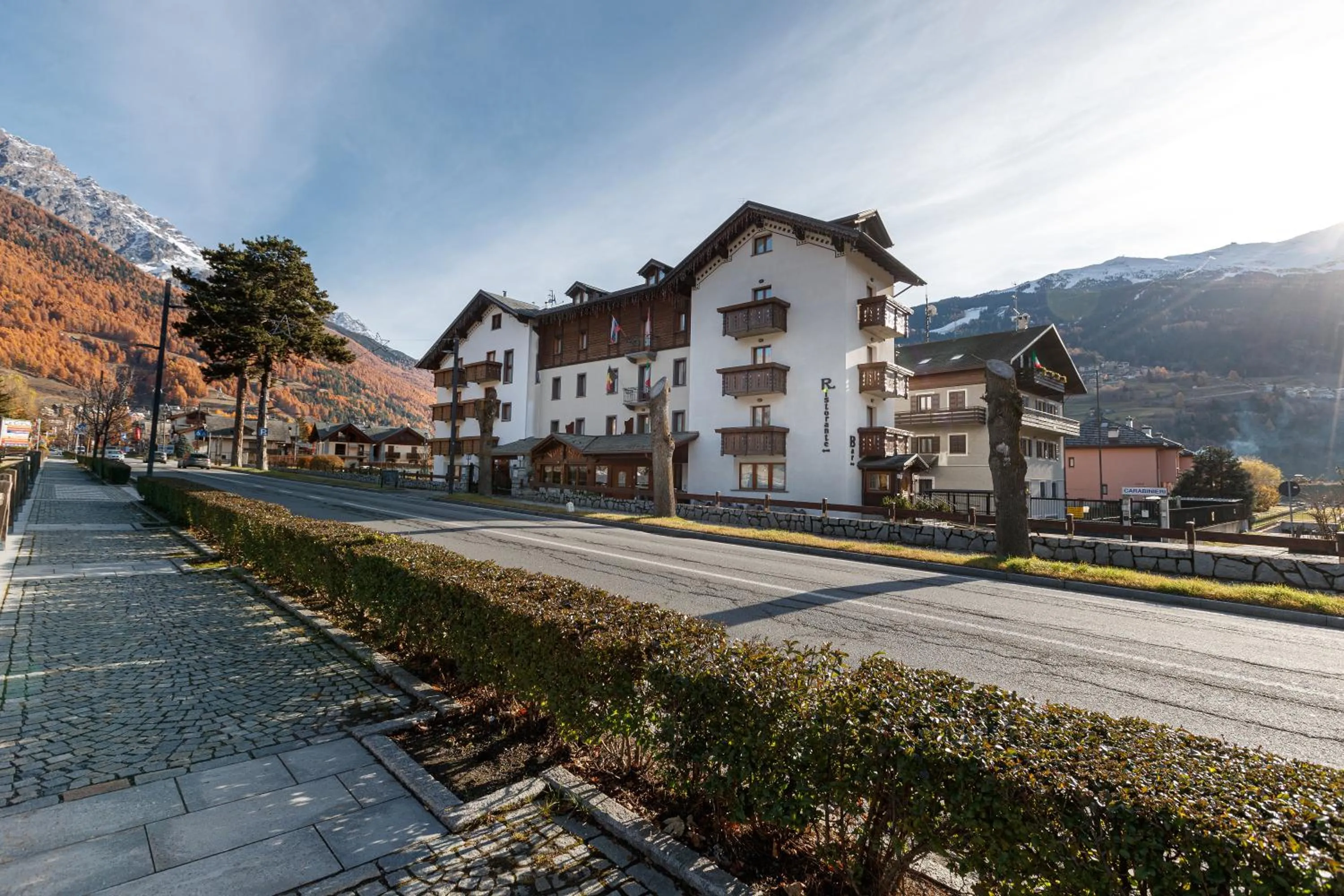 Property building in Hotel Villa Rina