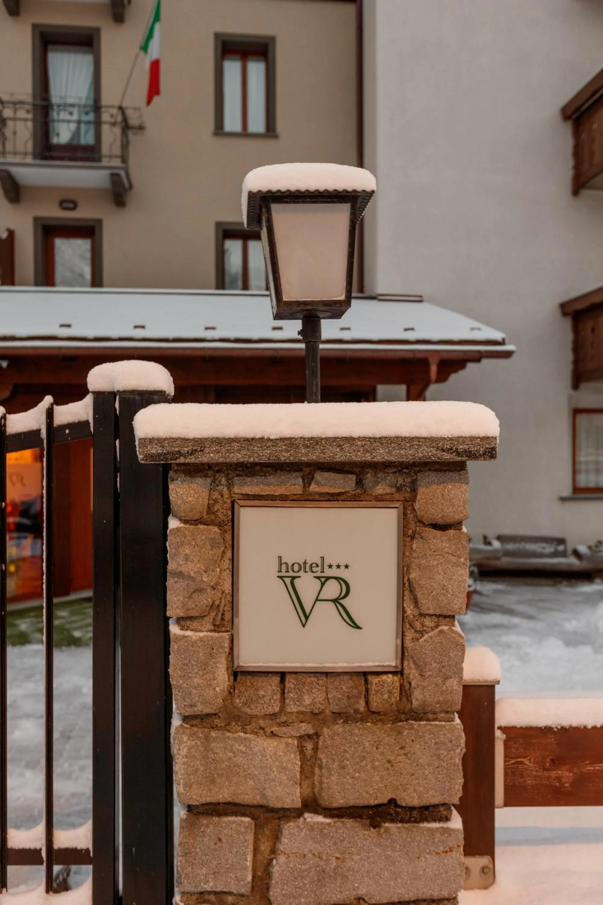 Facade/entrance in Hotel Villa Rina