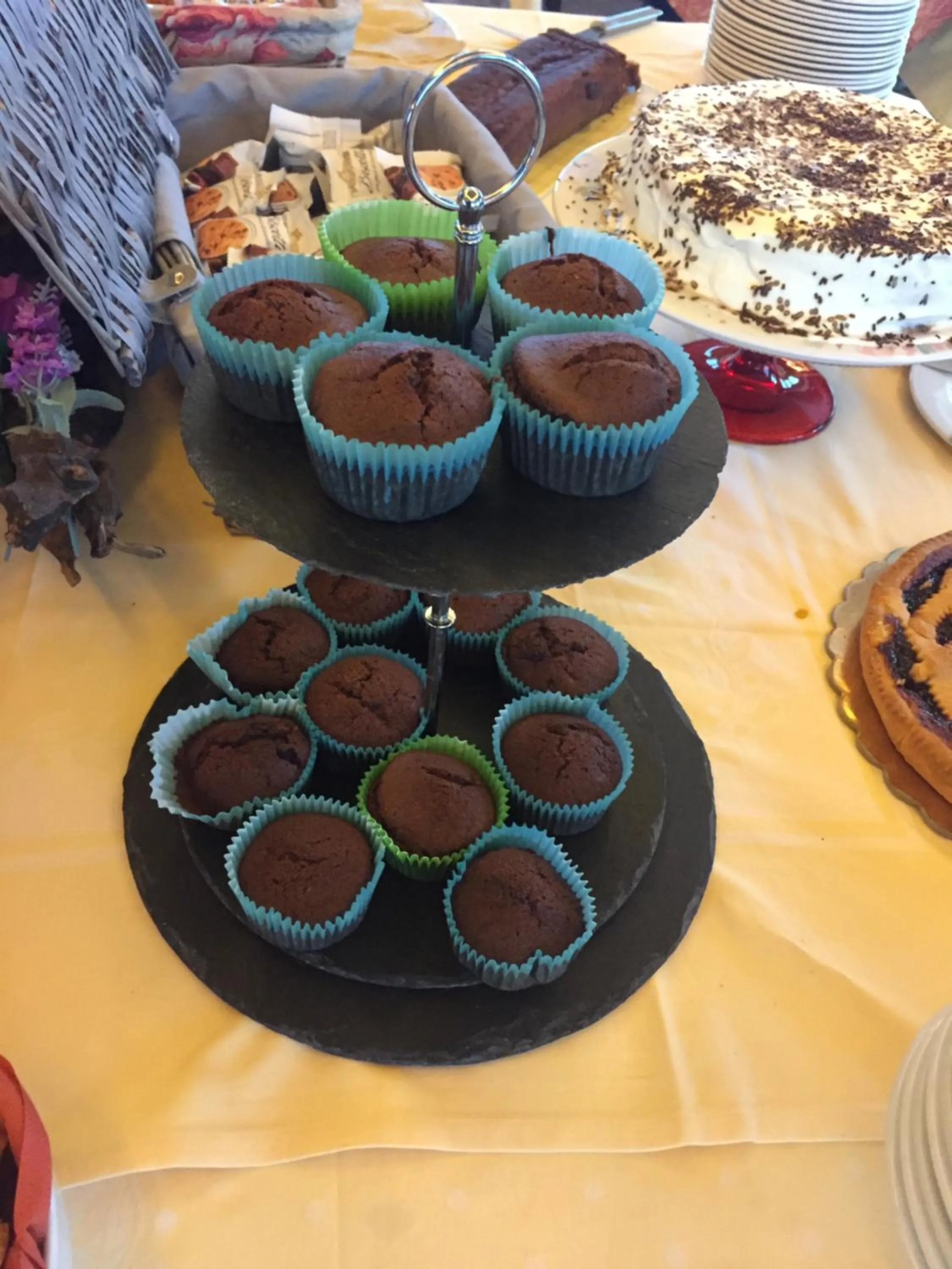 Buffet breakfast in Hotel Villa Rina