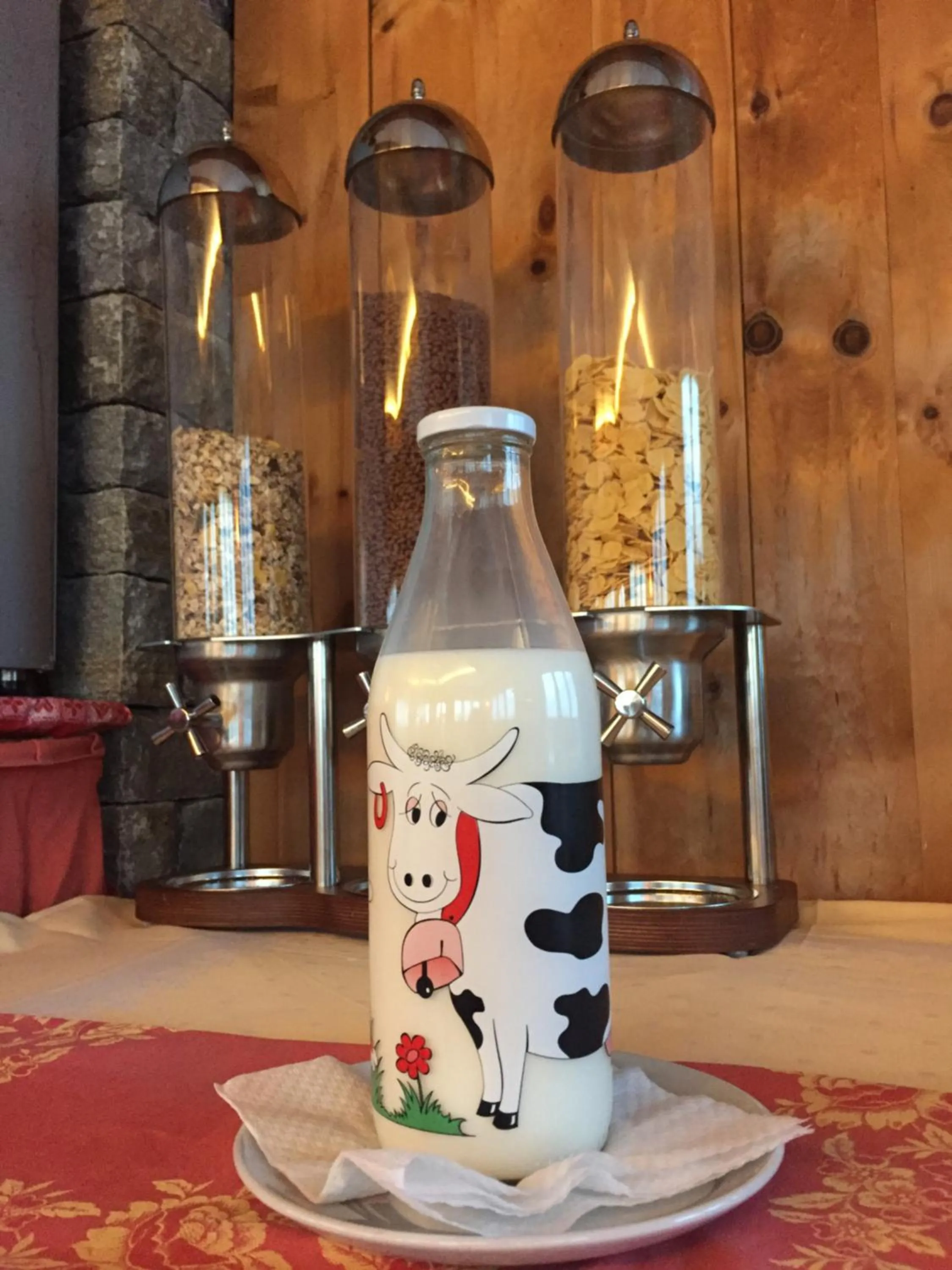 Buffet breakfast in Hotel Villa Rina