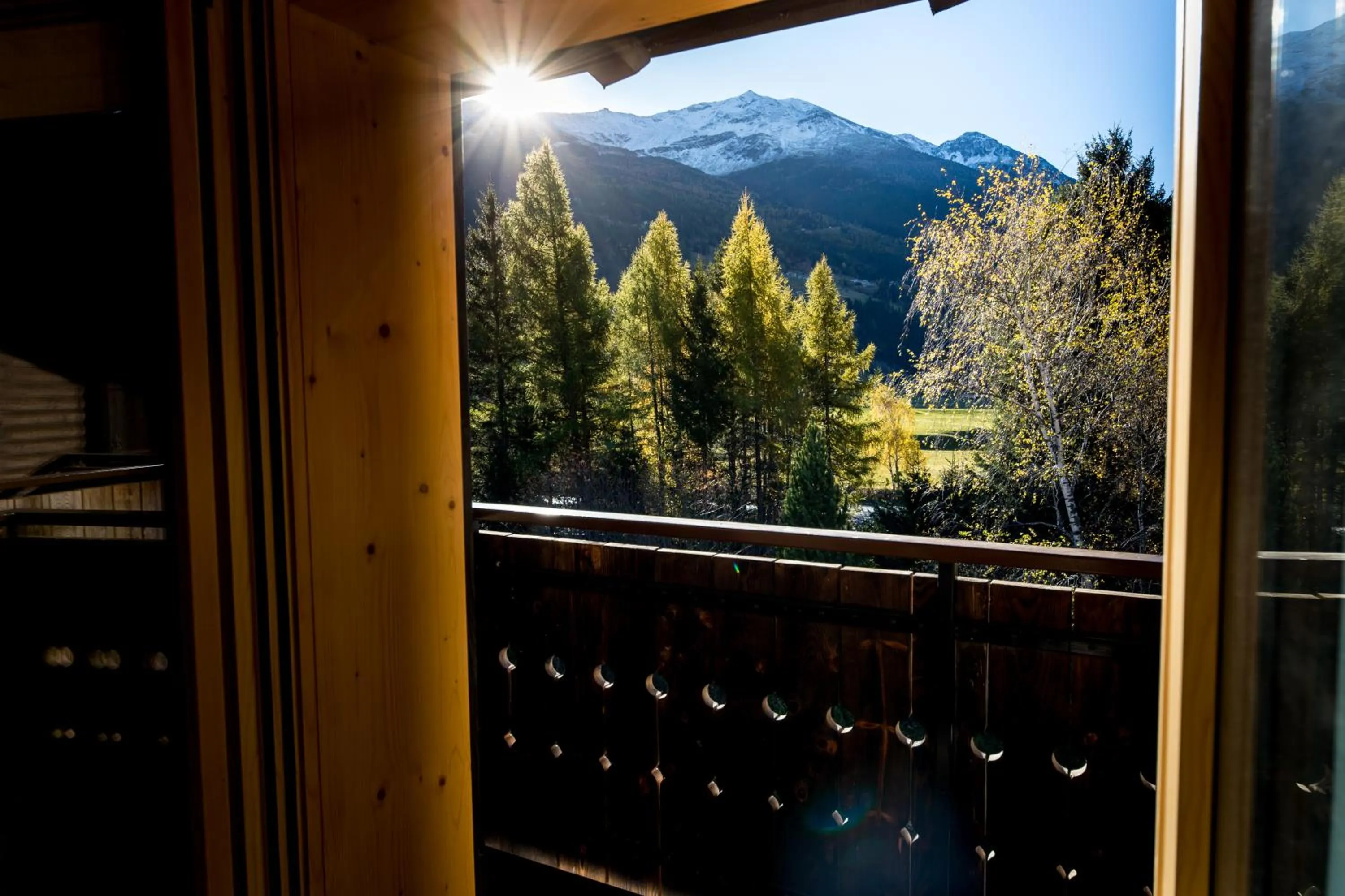 Mountain view in Hotel Vallecetta