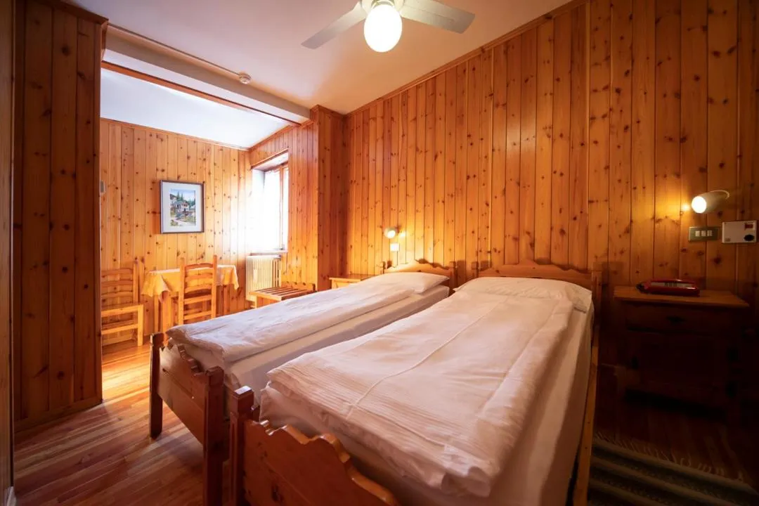 Bed in Hotel Vallecetta