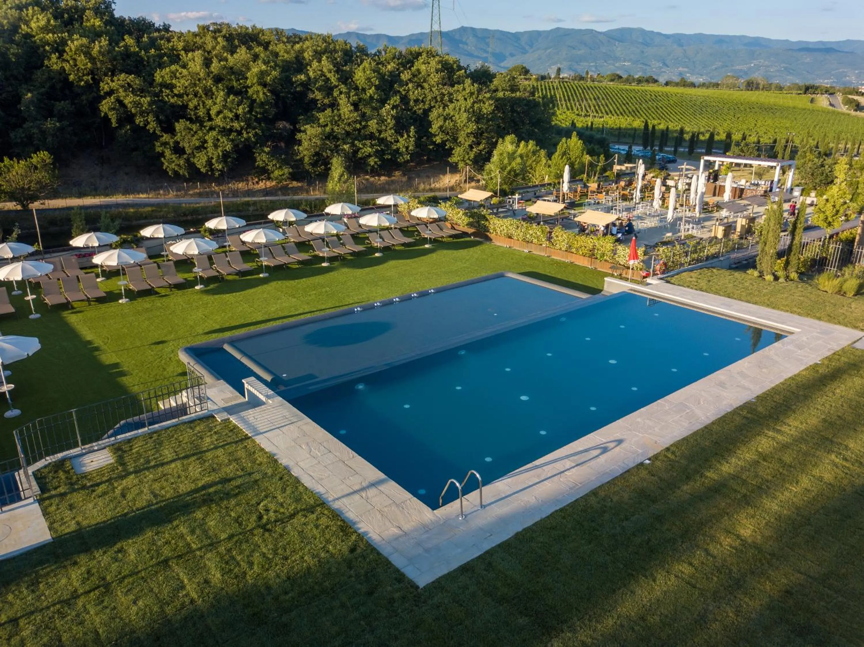 Natural landscape in Palagina la cascina