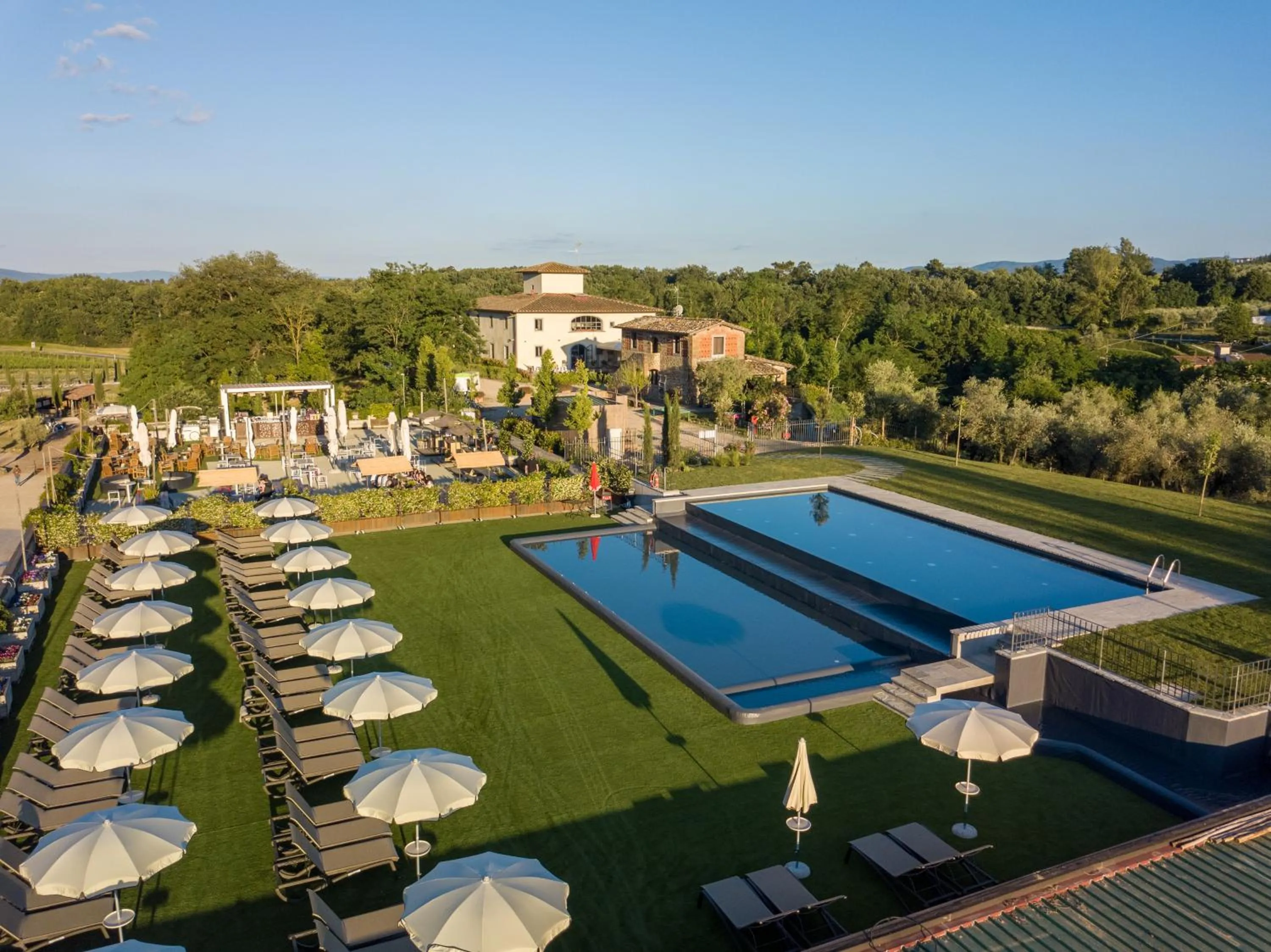 Natural landscape in Palagina la cascina