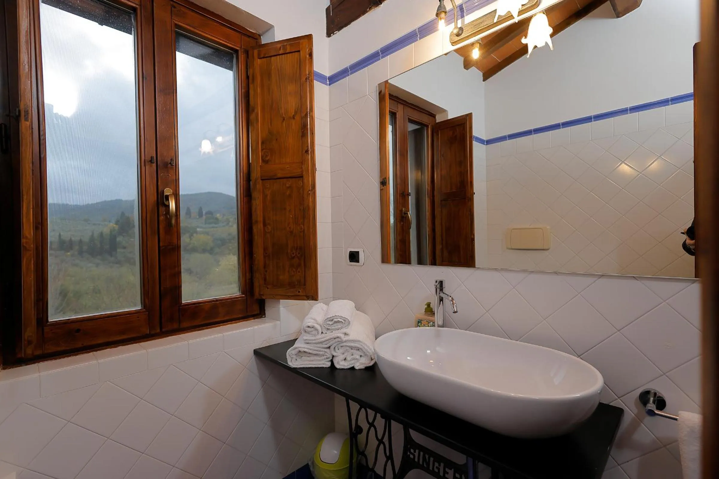 Bathroom in Palagina la cascina