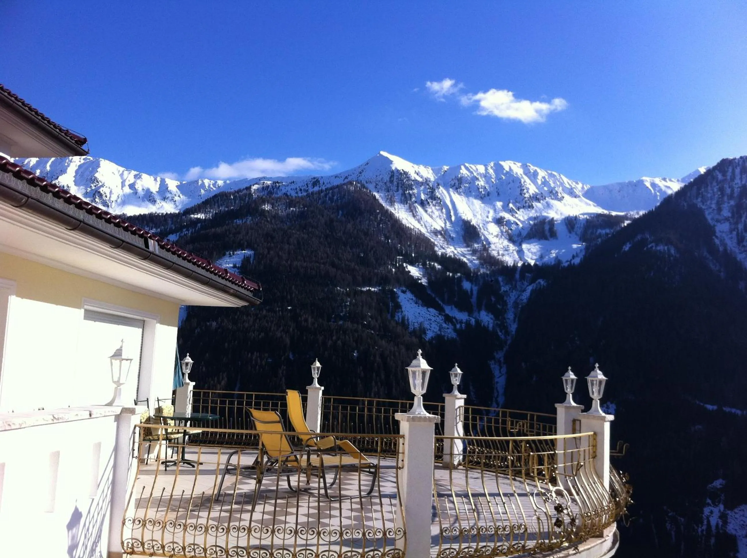 Balcony/Terrace in Das Land-Palais - Your lovely Mountain Hideaway