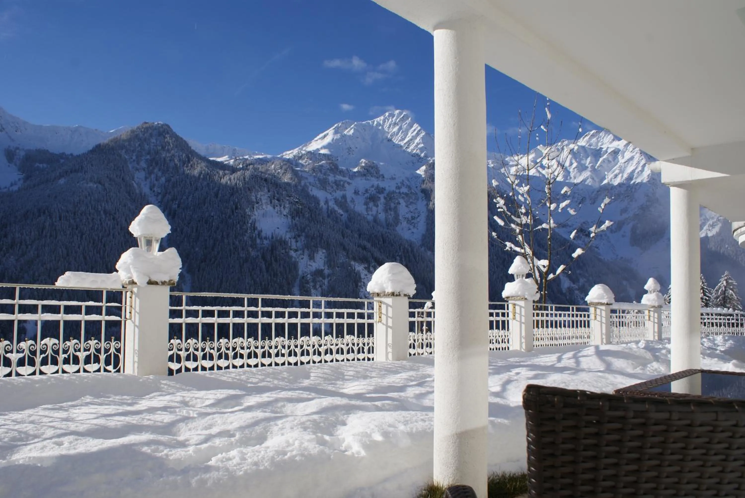 Balcony/Terrace in Das Land-Palais - Your lovely Mountain Hideaway