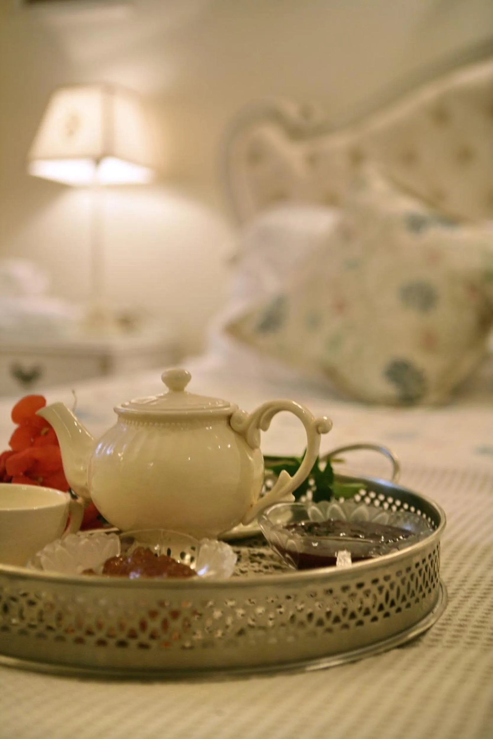 Decorative detail, Bed in Archontiko Petras 1821