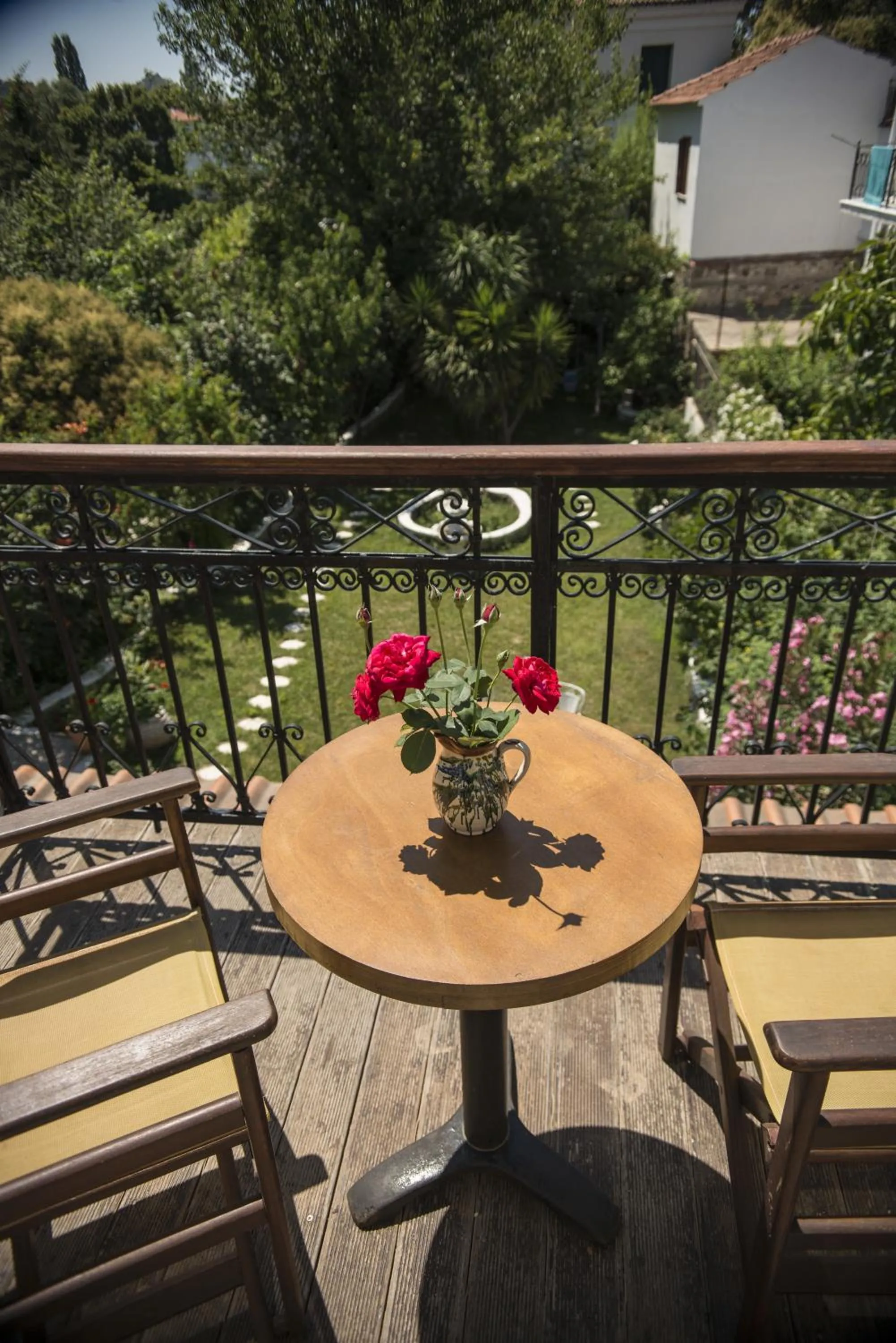 Balcony/Terrace in Archontiko Petras 1821