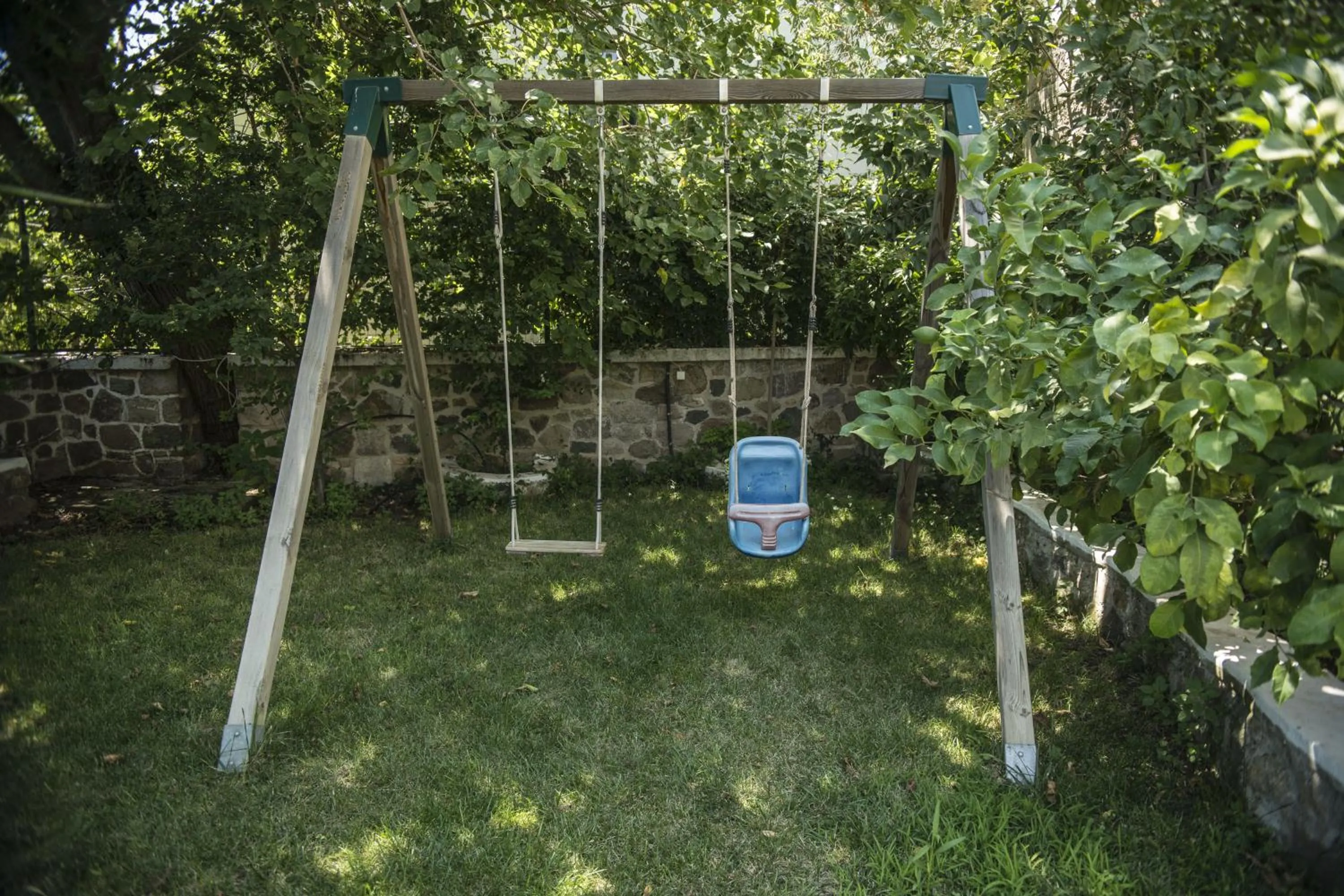 Children play ground in Archontiko Petras 1821