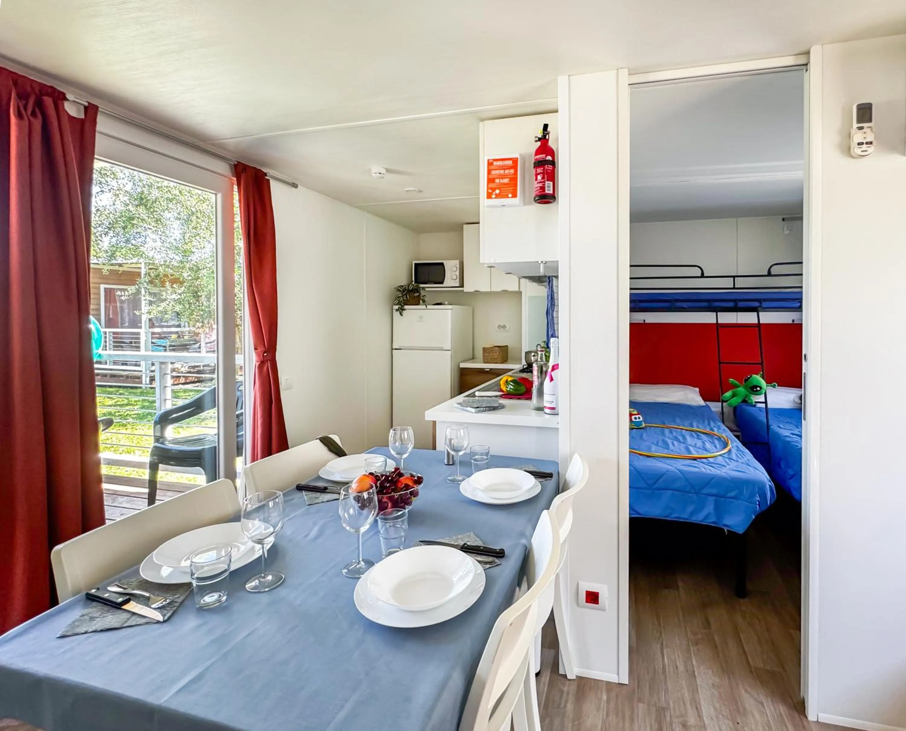 Bed in Sereno Camping Holiday