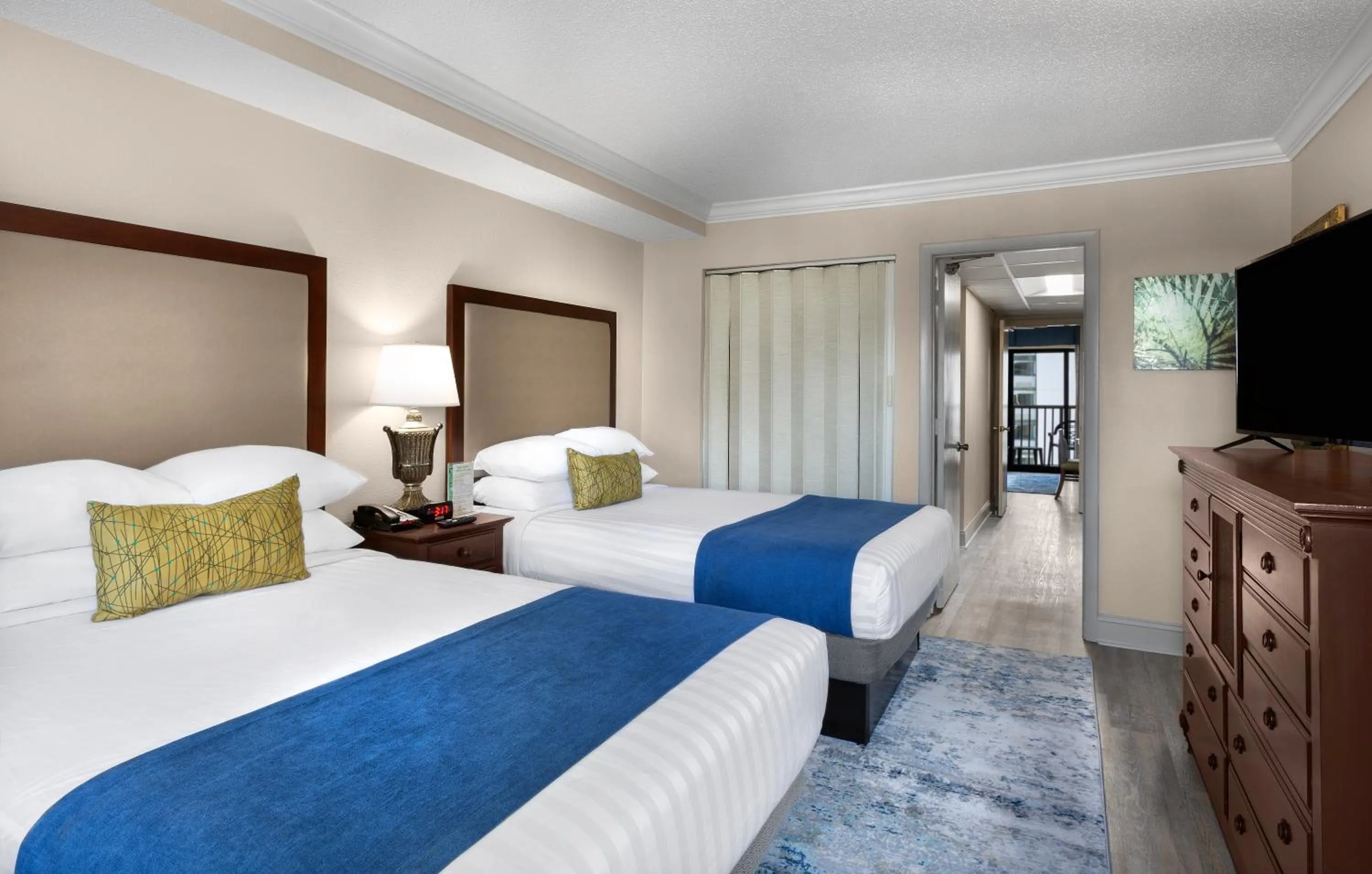 Bedroom, Bed in Sea Crest Oceanfront Resort