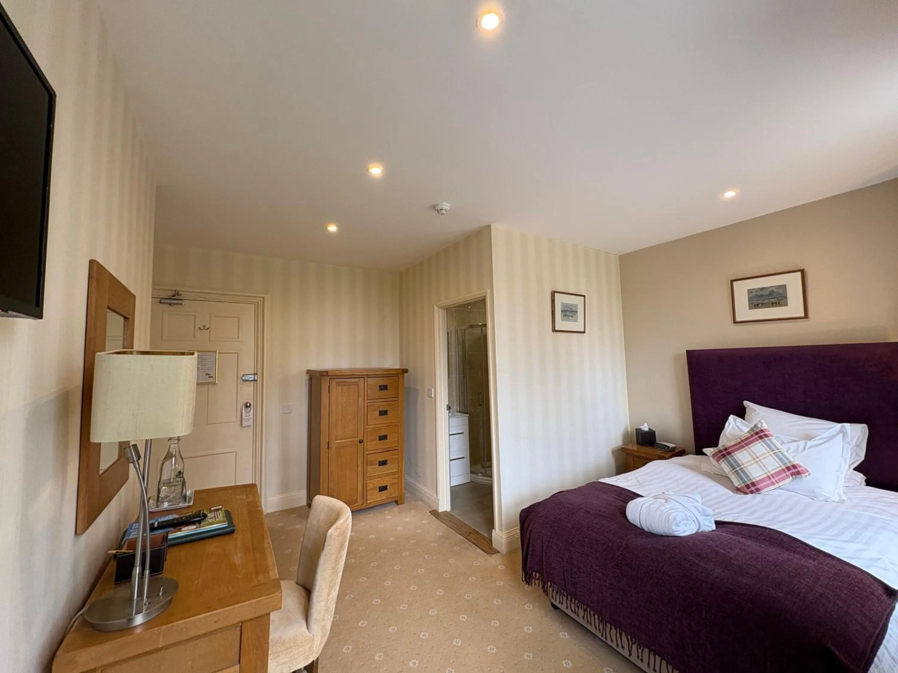 Bedroom, Bed in Ilsington Country House Hotel & Spa