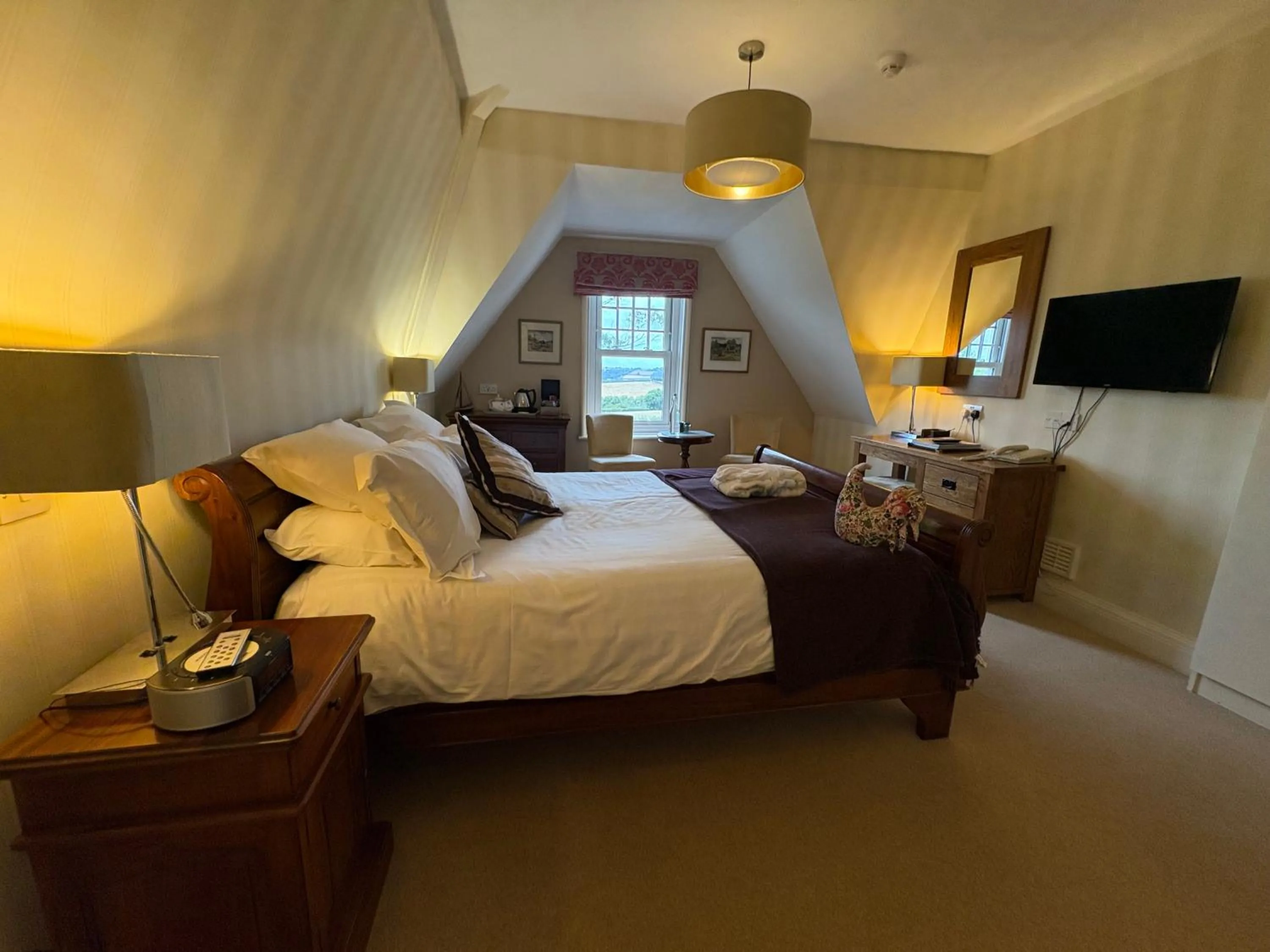 Bedroom, Bed in Ilsington Country House Hotel & Spa