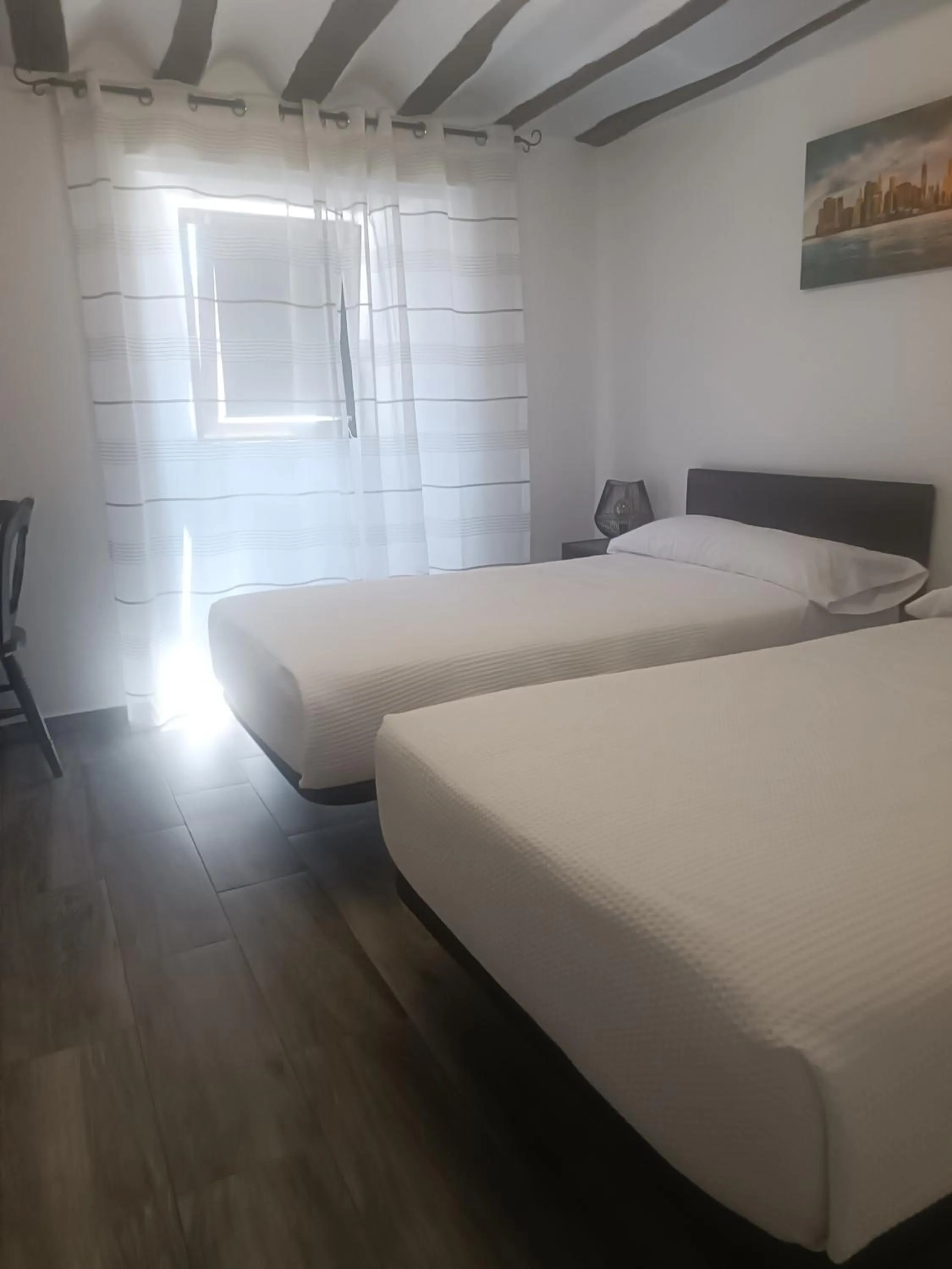 Bed in Hotel Rural Quintanapalla