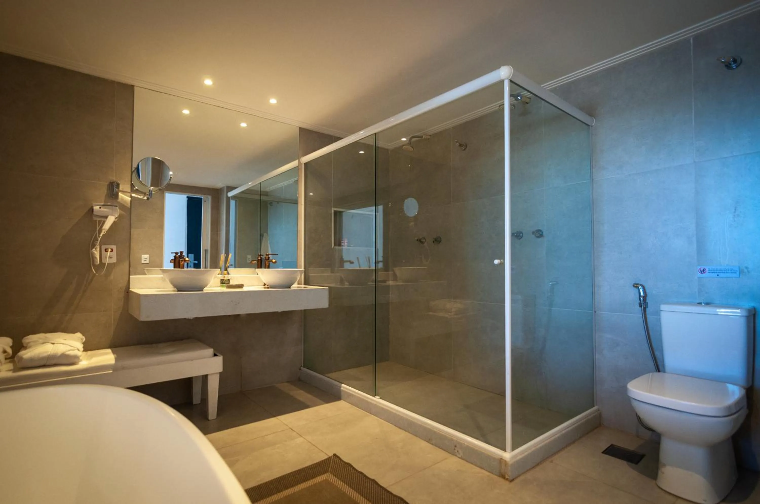 Shower in Greco Hotel