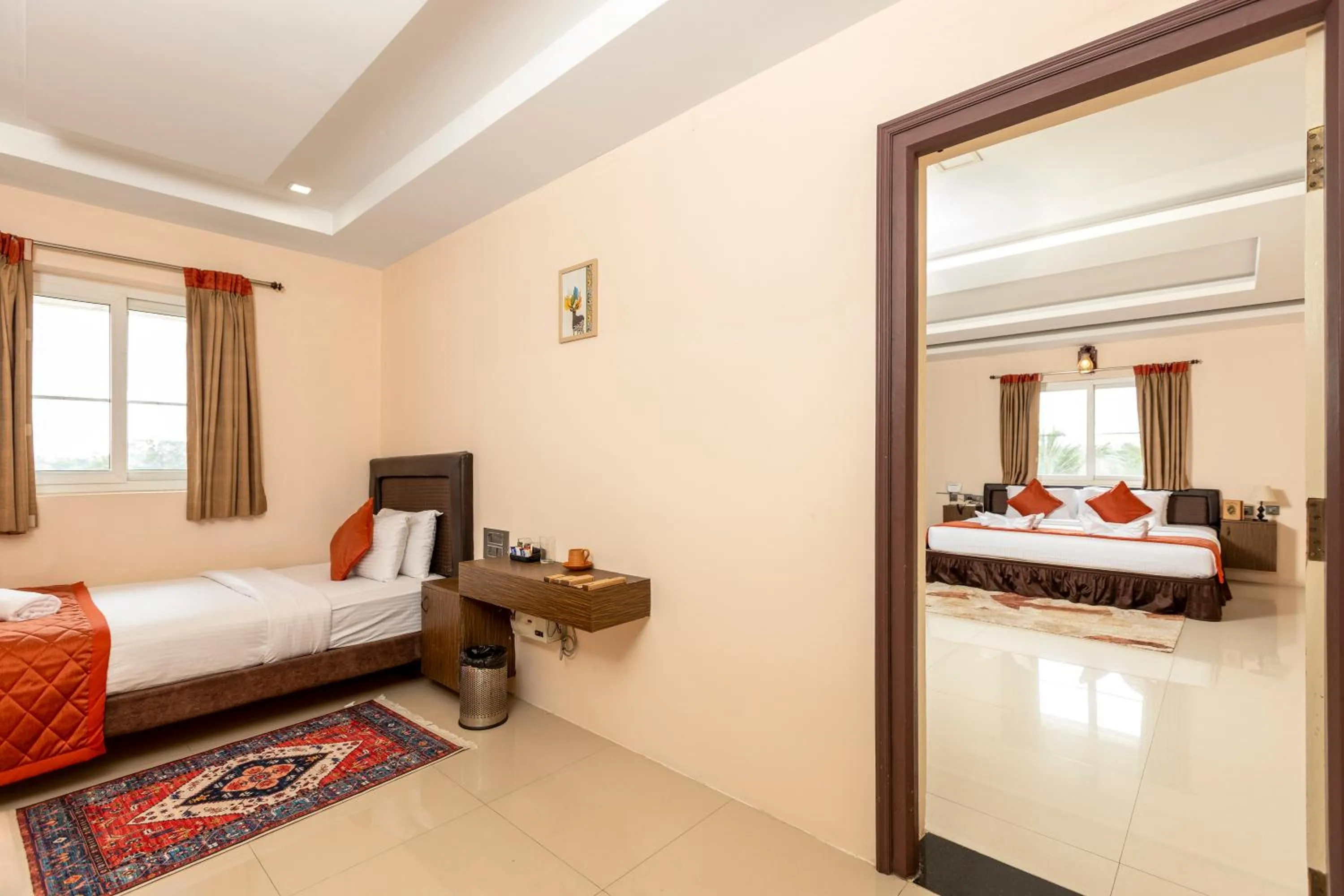 Bedroom, Bed in Athena Hotel