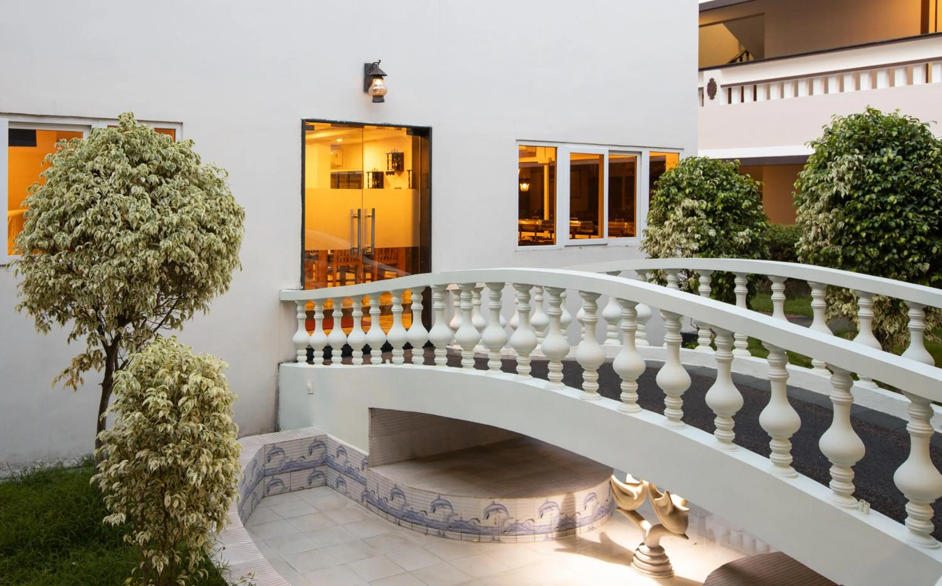 Garden in Athena Hotel