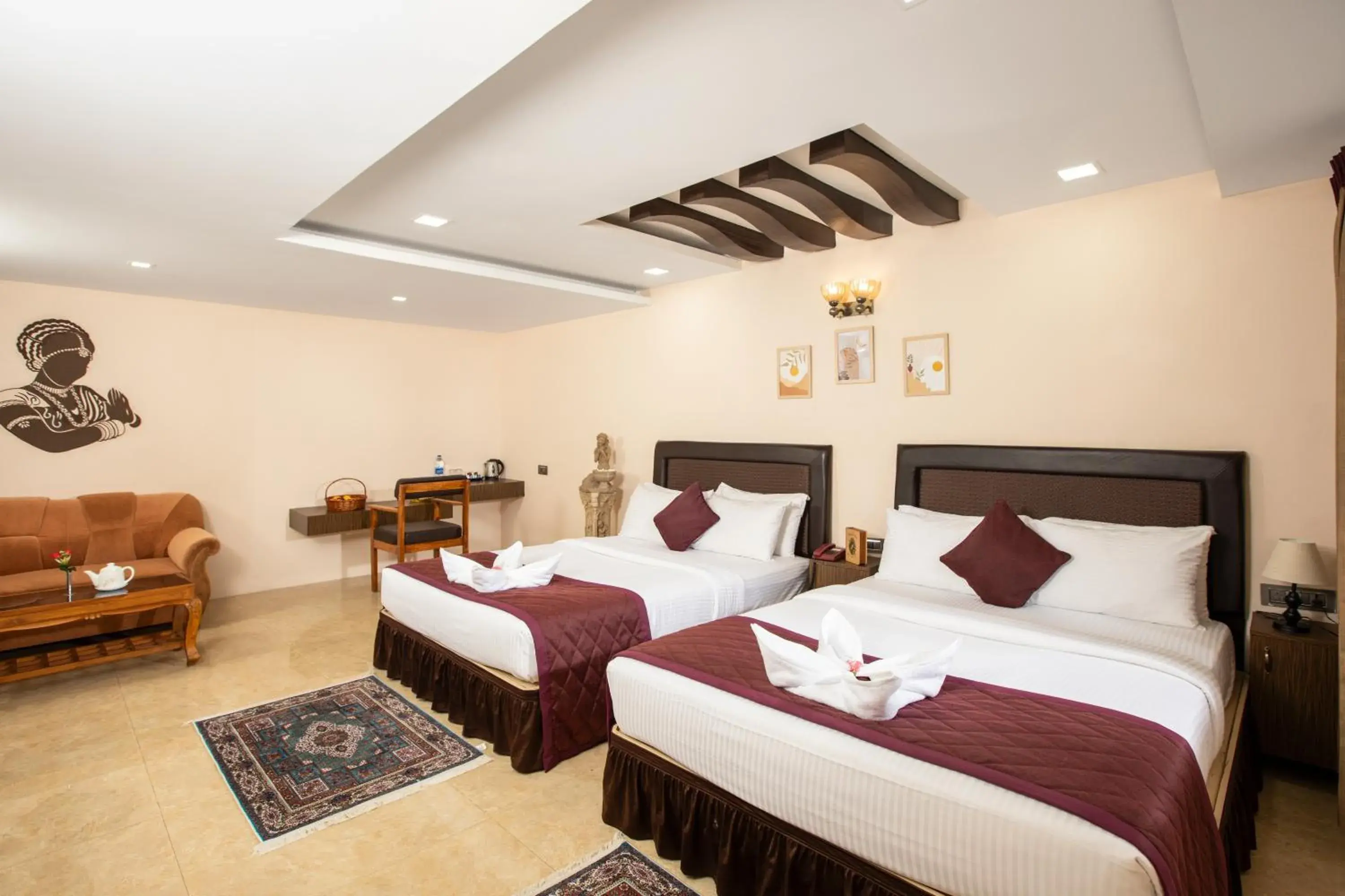 Queen Suite with Mountain view Balcony in Athena Hotel Queen Suite with Mountain view Balcony in Athena Hotel