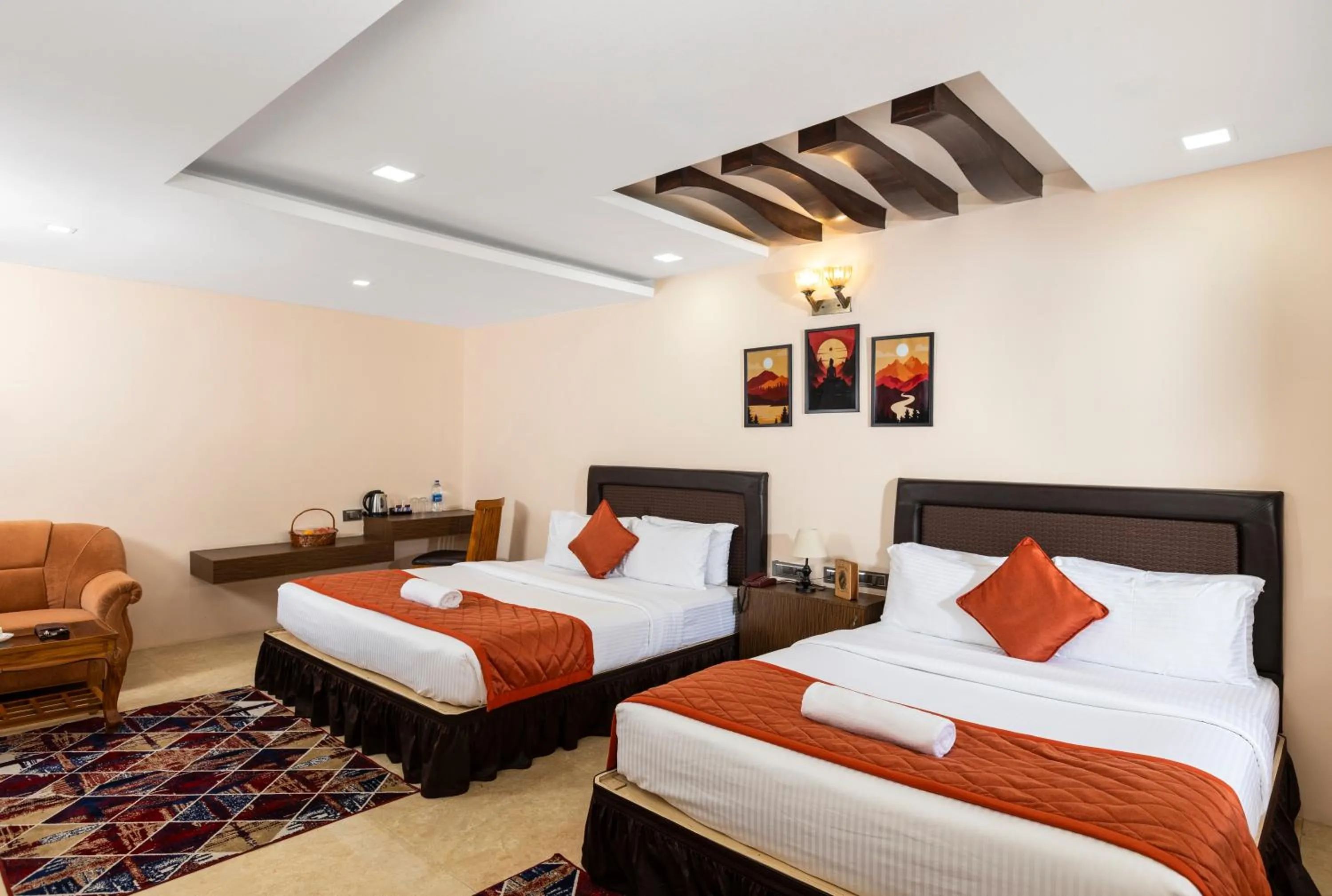 Bedroom, Bed in Athena Hotel