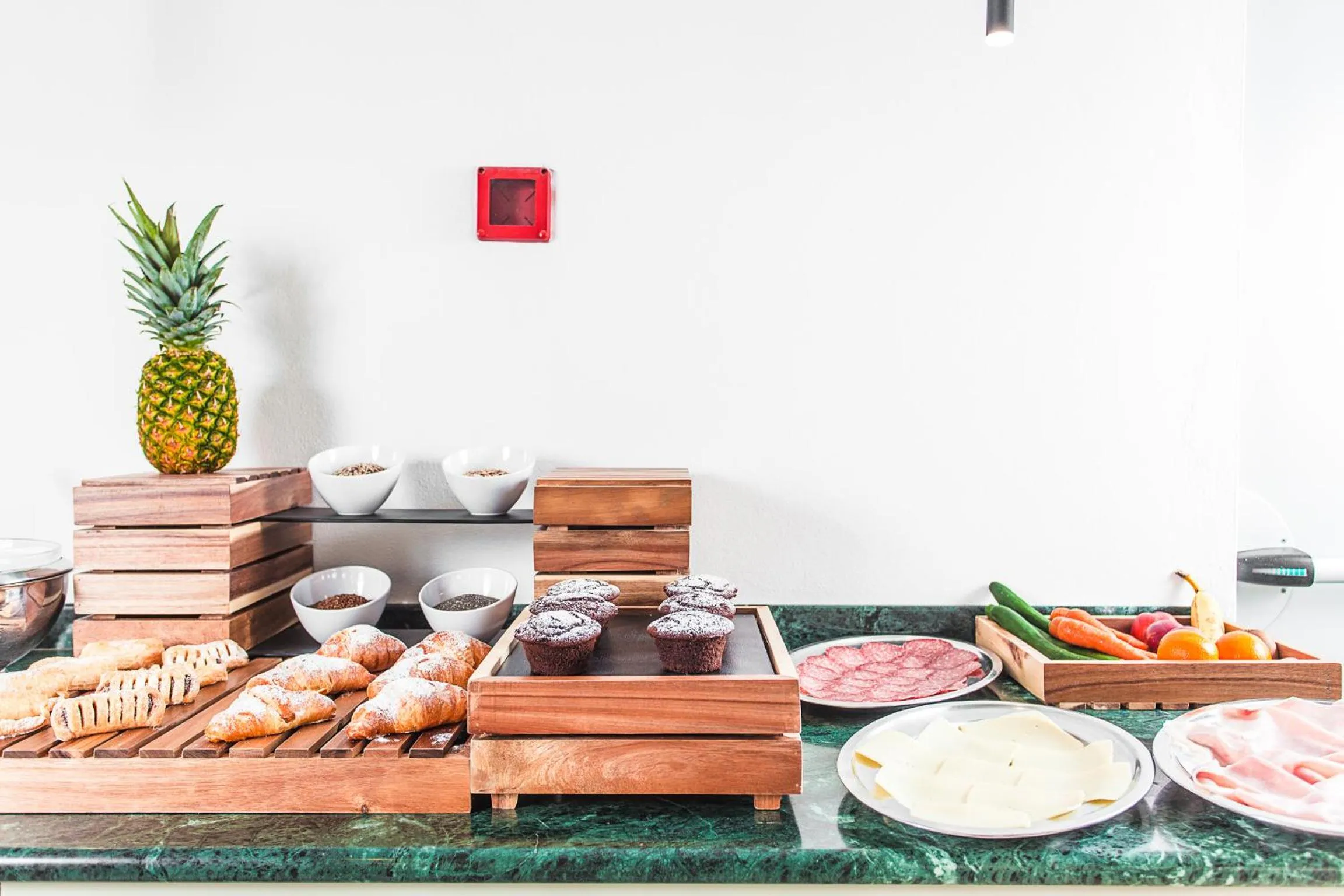 Buffet breakfast in Evo Boutique Hotel & SPA