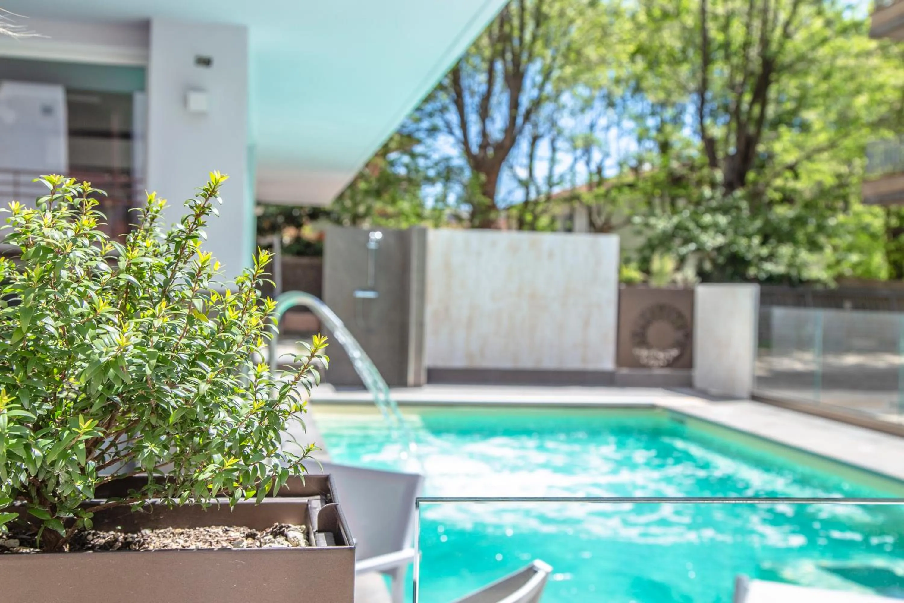 Swimming pool in Evo Boutique Hotel & SPA