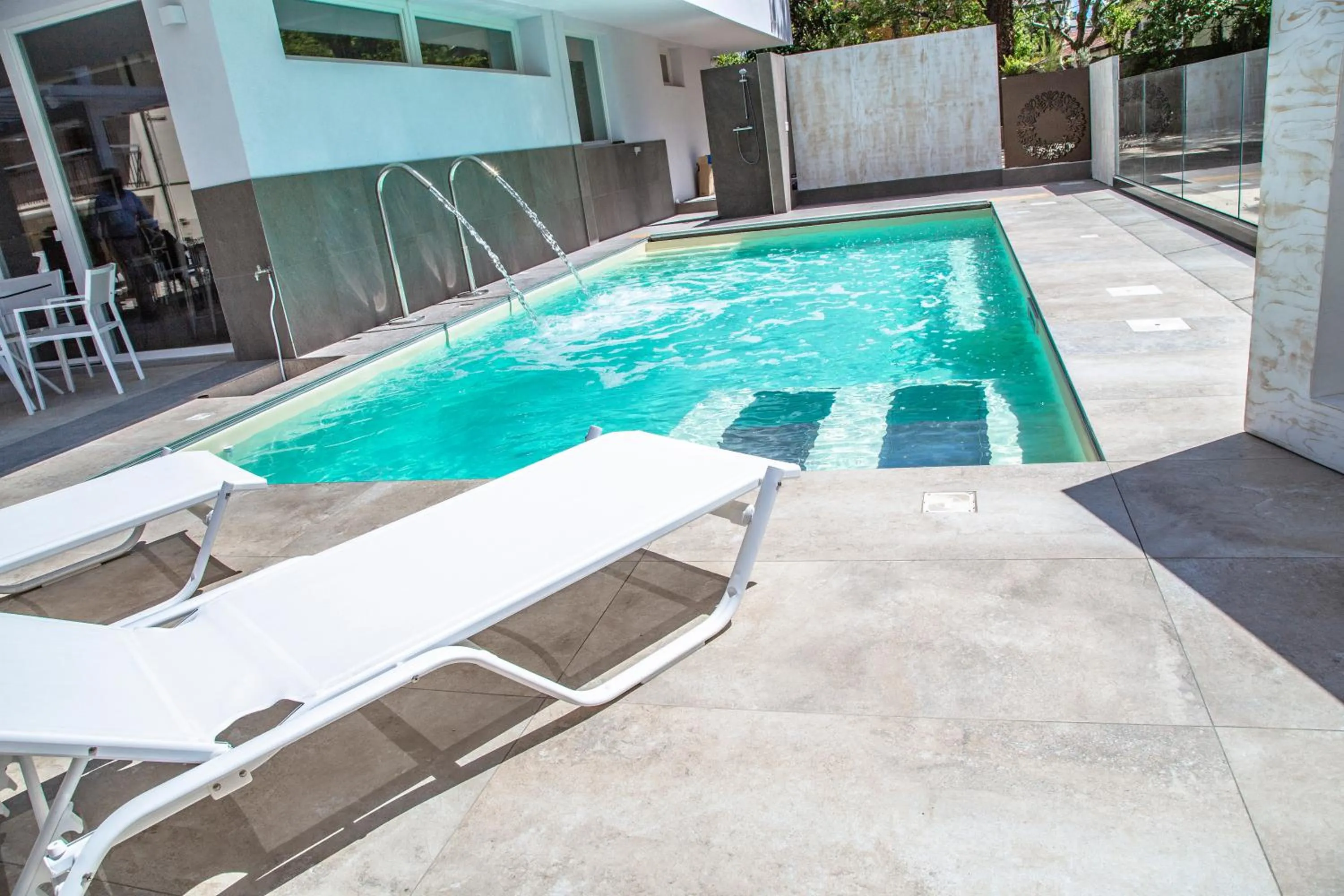 Swimming pool in Evo Boutique Hotel & SPA