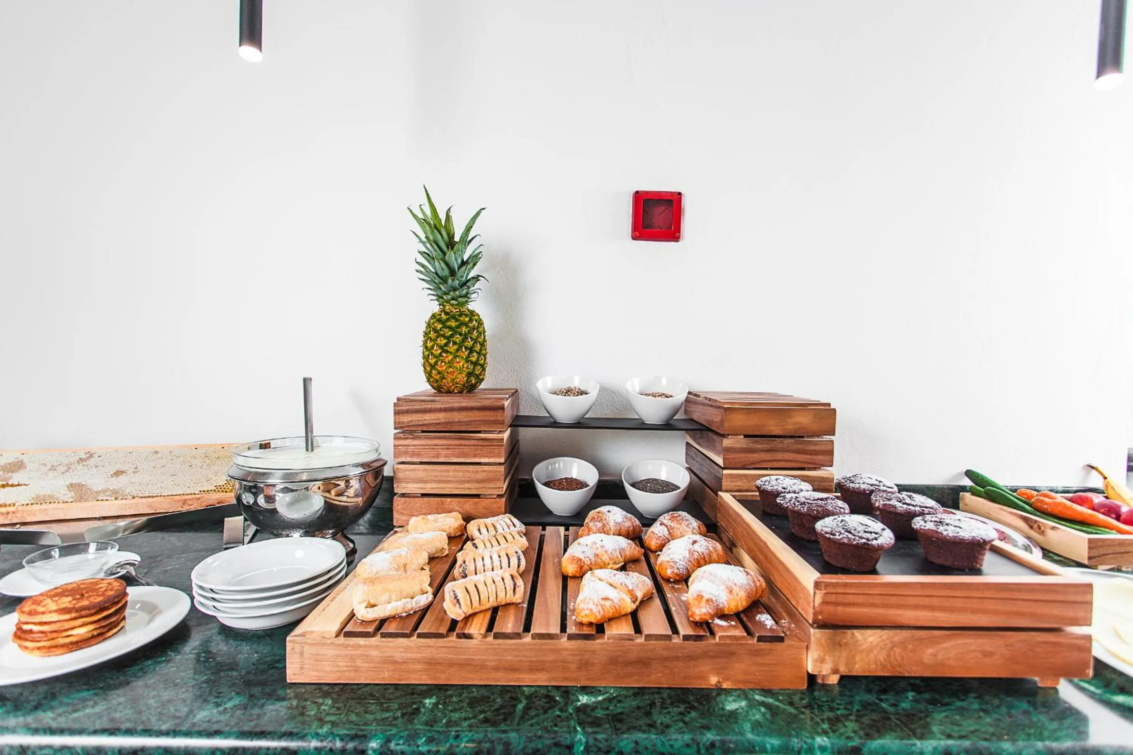 Buffet breakfast in Evo Boutique Hotel & SPA