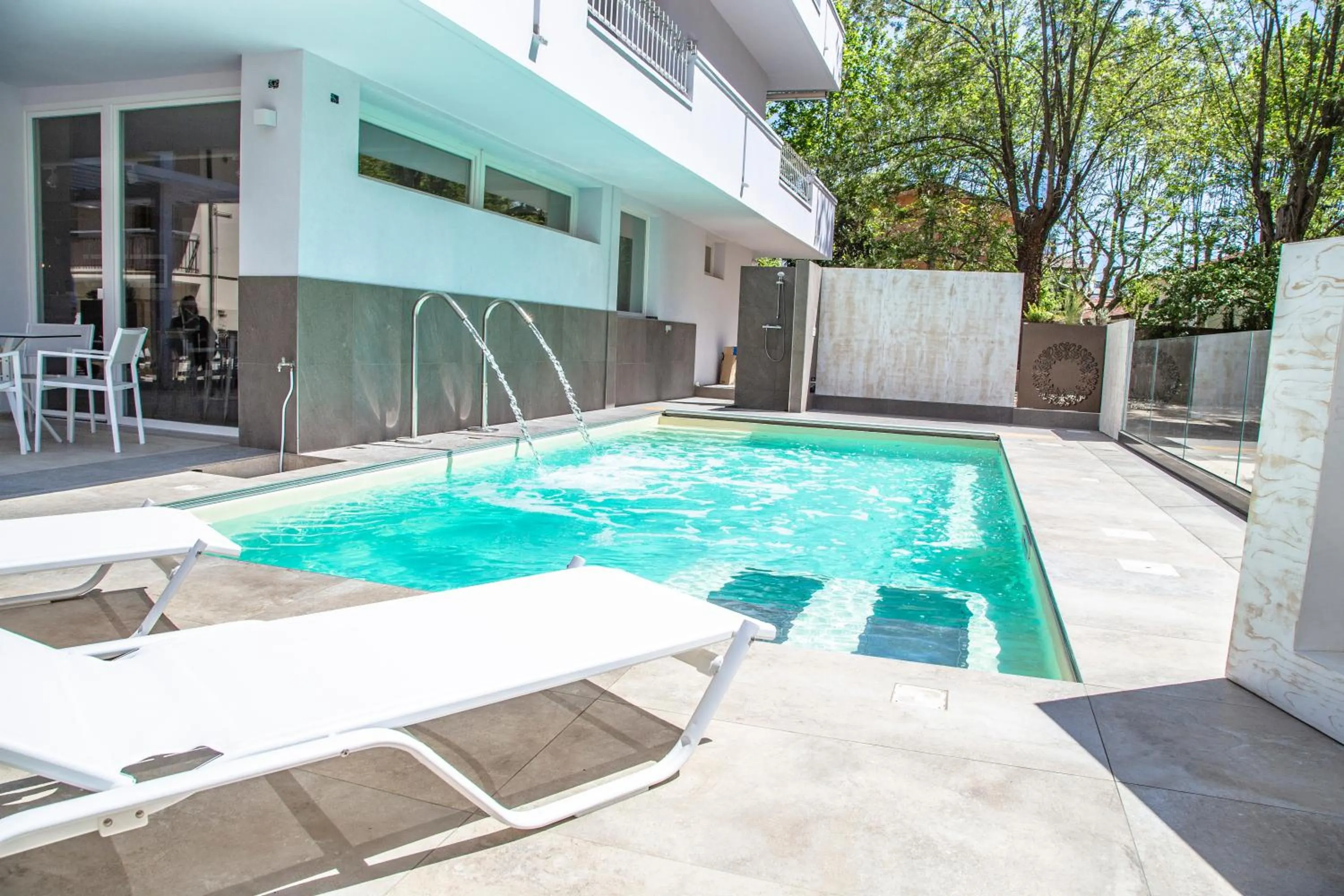 Swimming pool in Evo Boutique Hotel & SPA