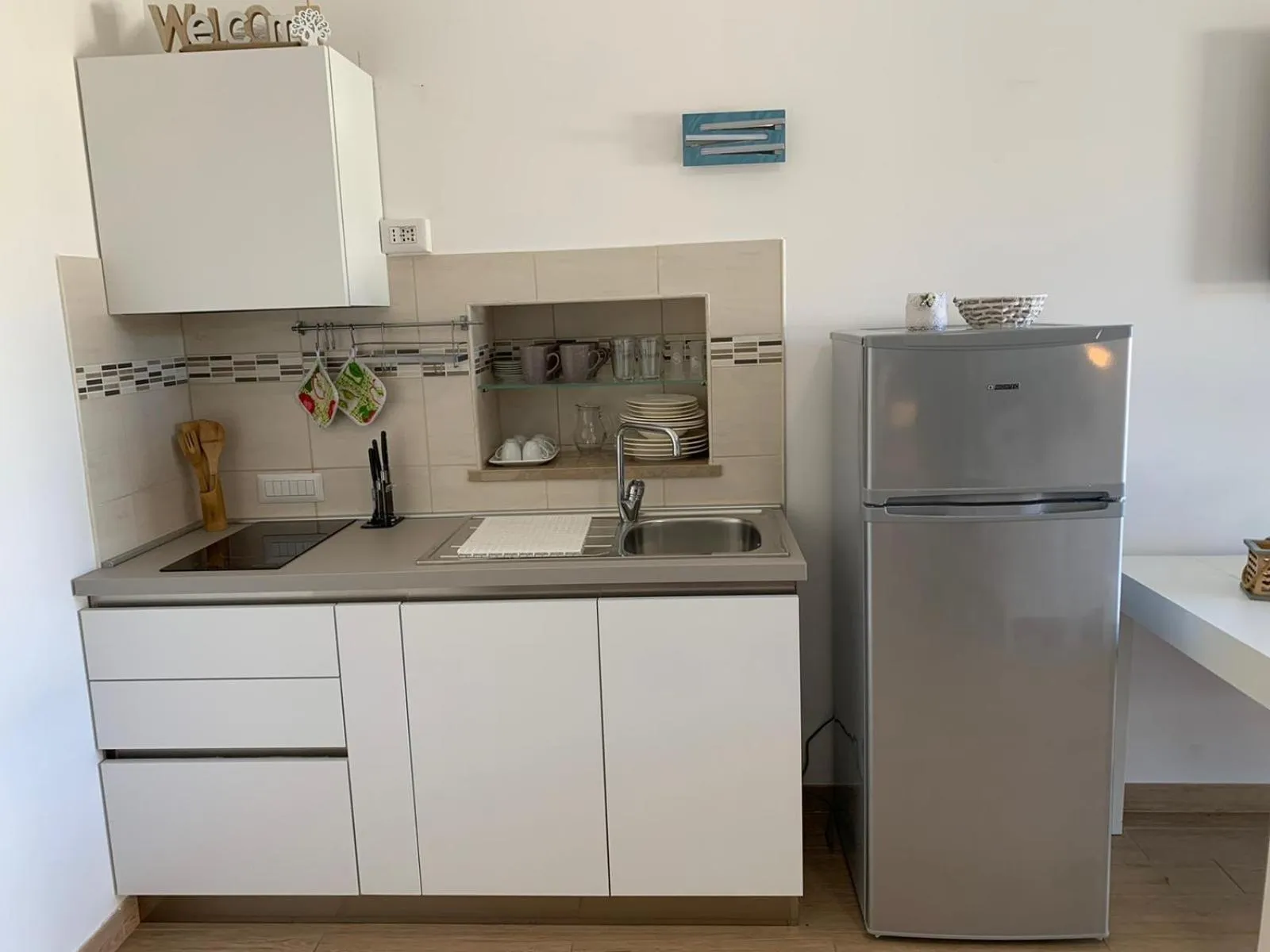 Kitchen or kitchenette in B&B Il FIORONE
