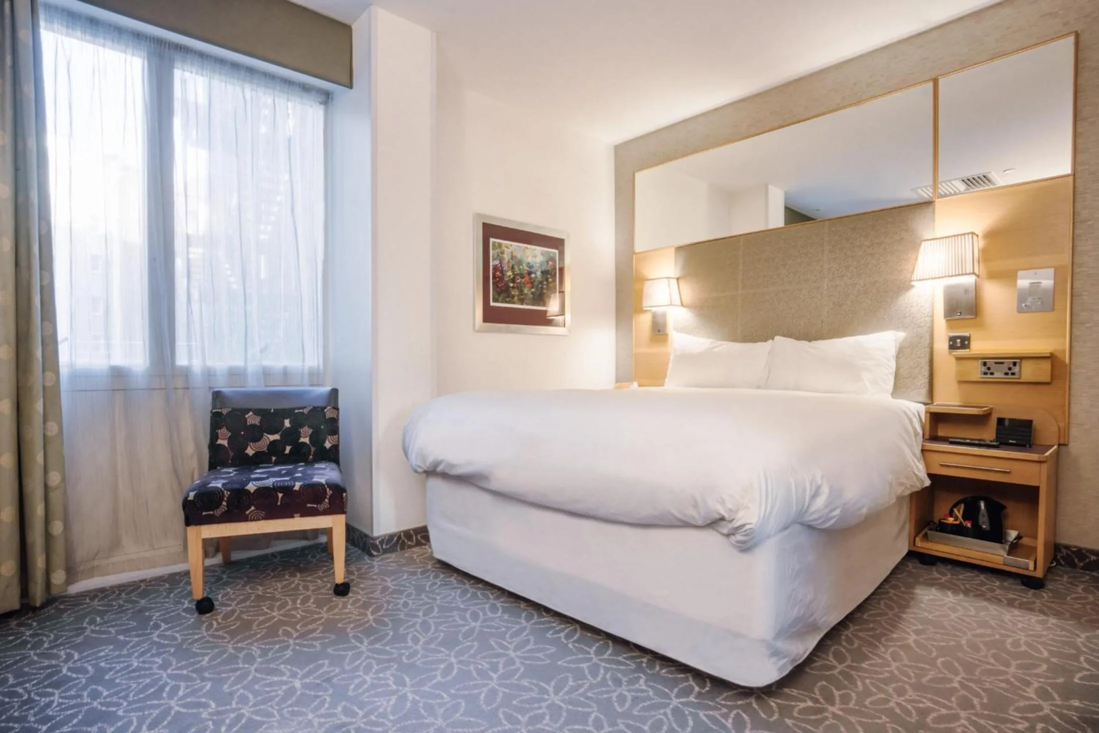 Bed in Club Quarters Hotel Covent Garden Holborn, London