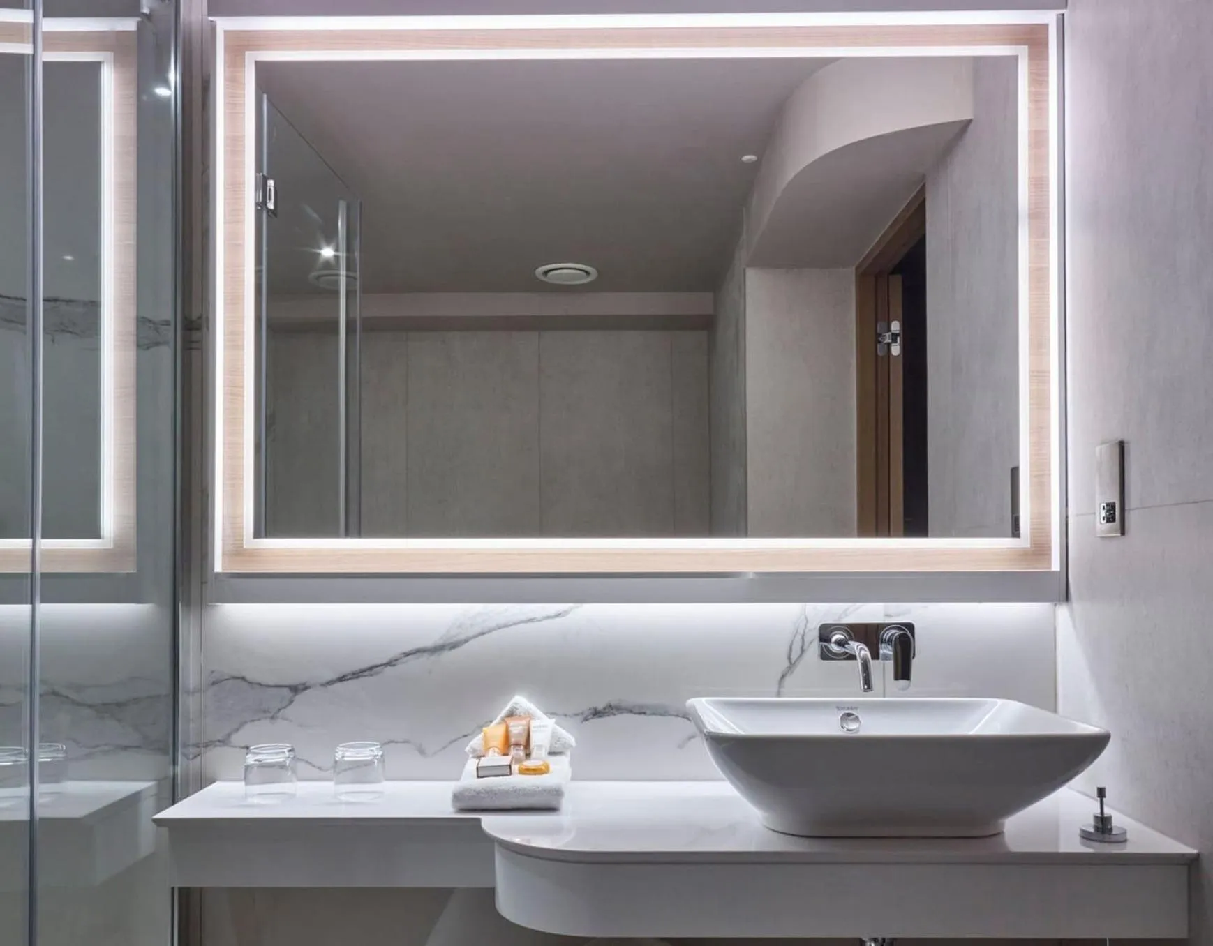 Bathroom in Club Quarters Hotel Covent Garden Holborn, London