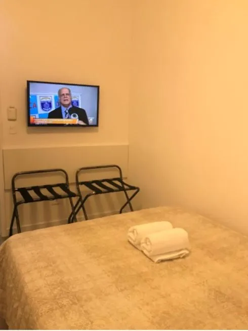 Bed in Hotel Saveiro