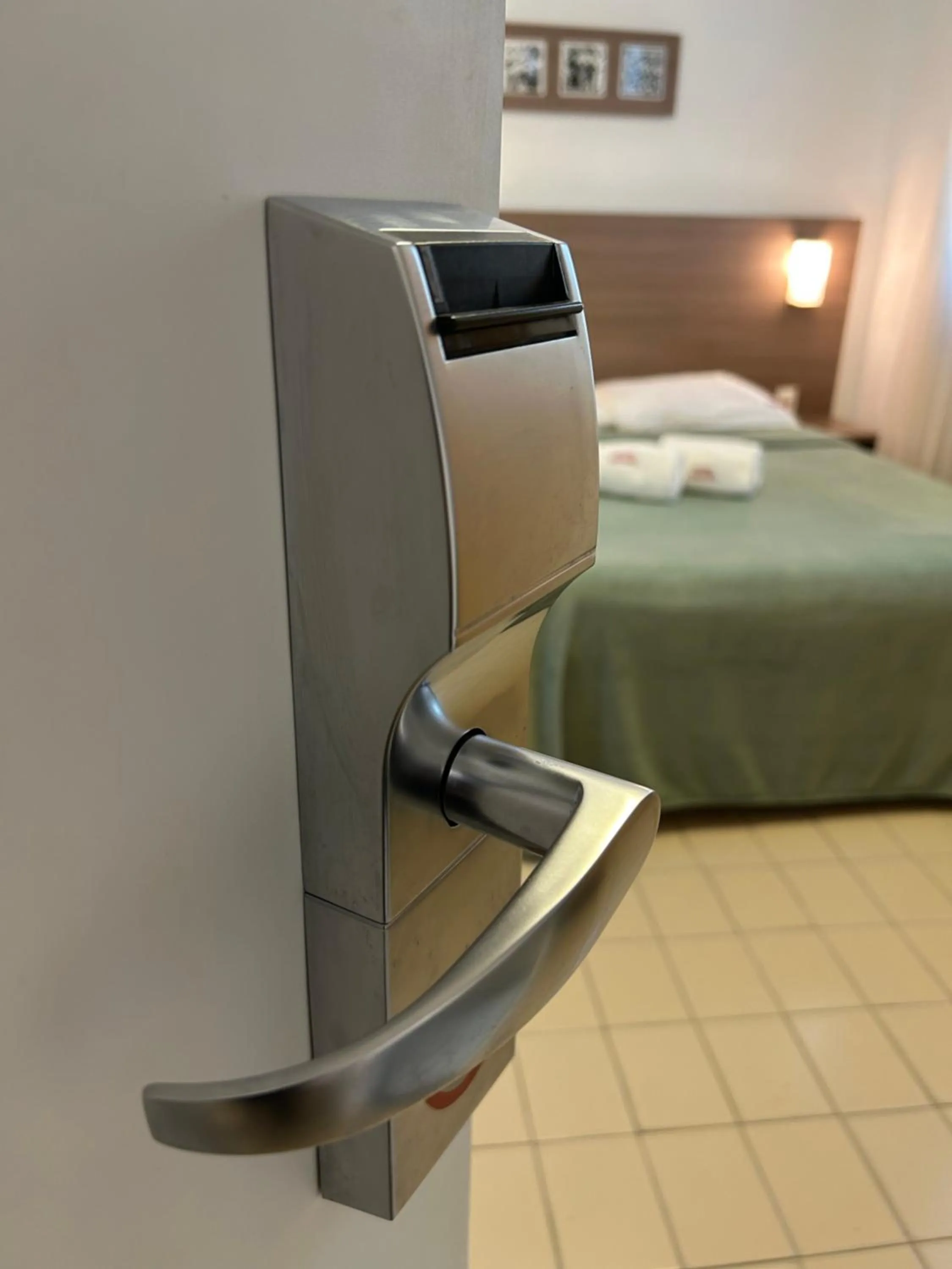 Bed in Hotel Saveiro