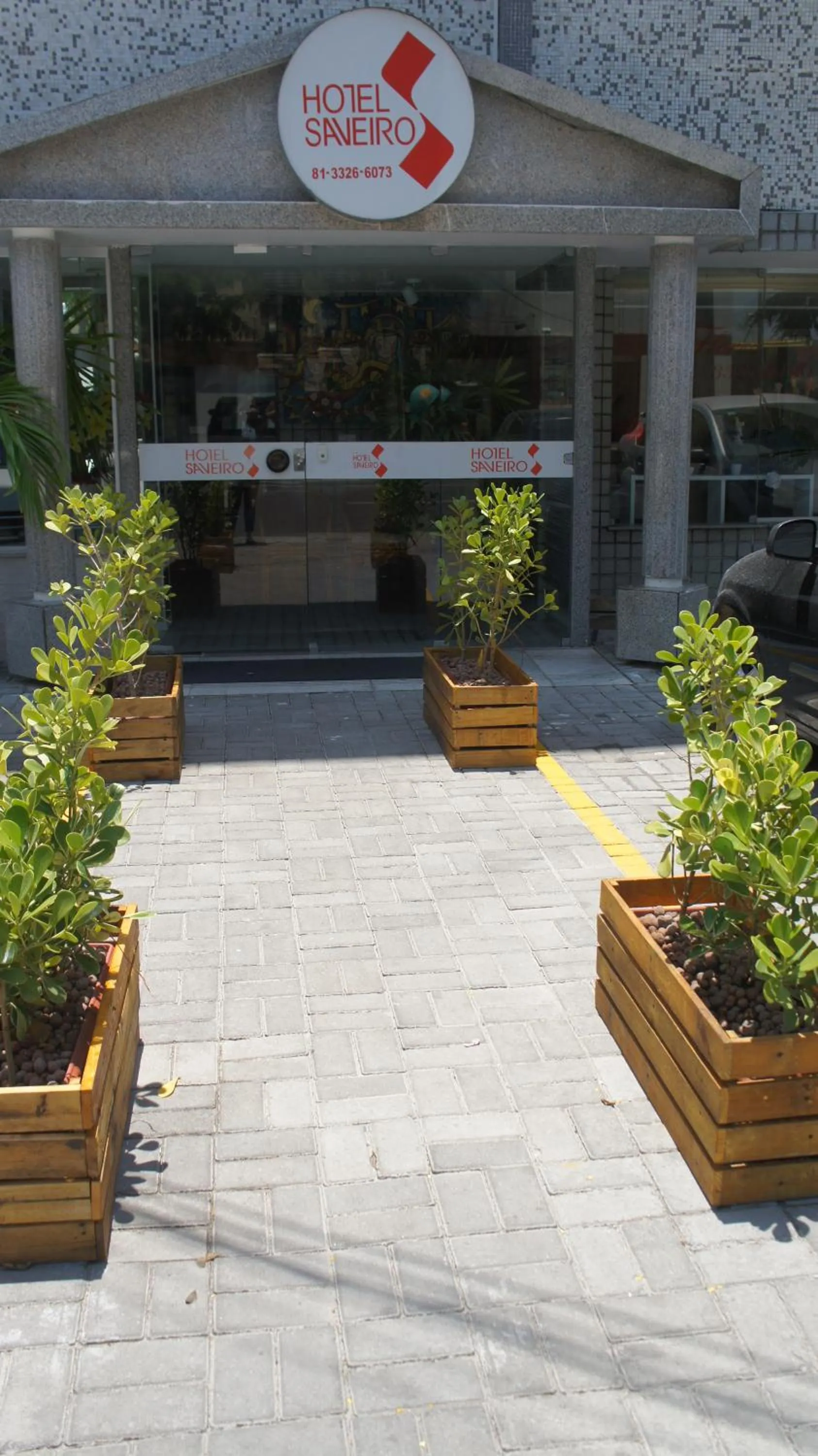Facade/entrance in Hotel Saveiro