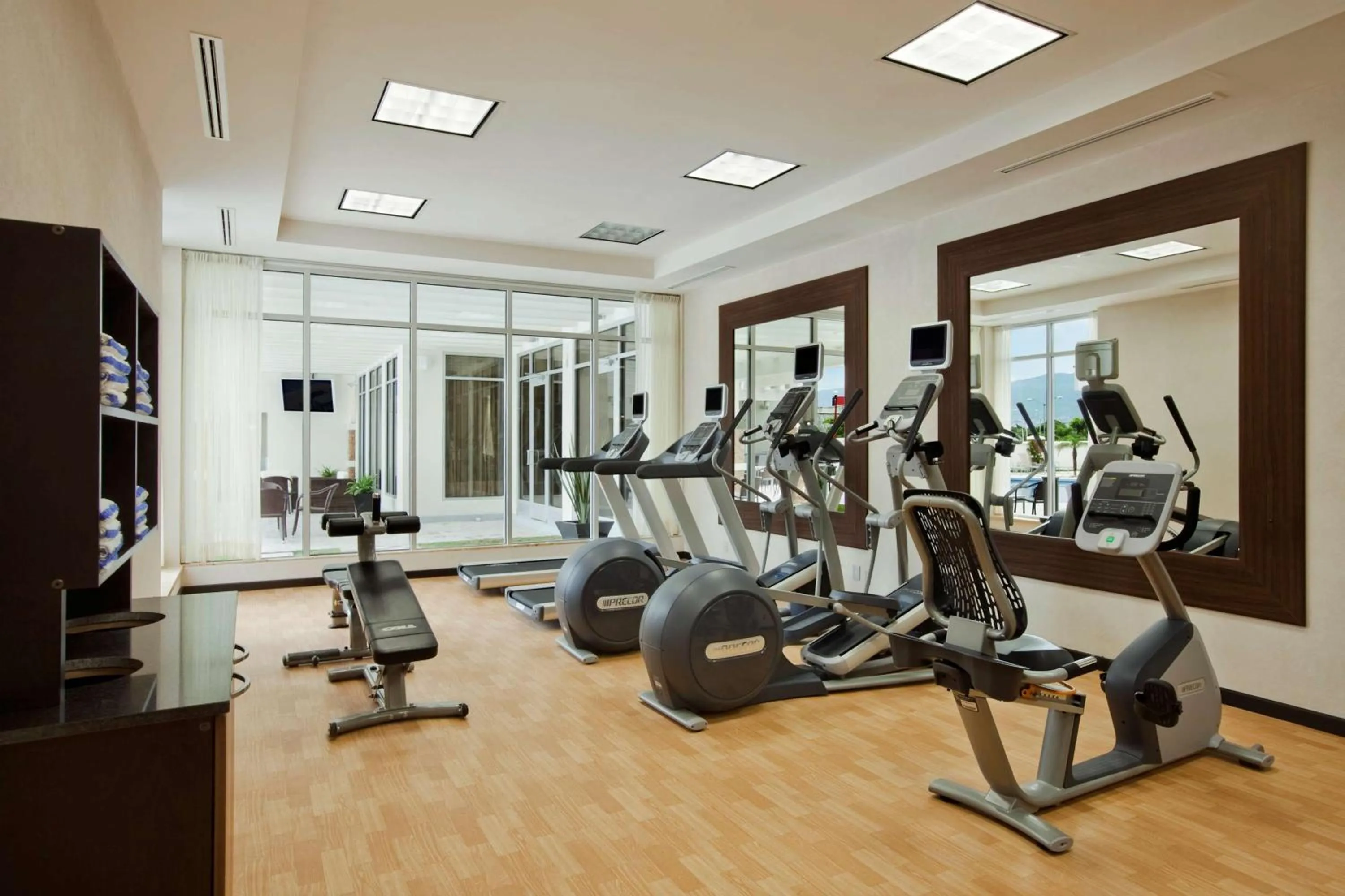 Fitness centre/facilities in Hilton Garden Inn Tuxtla Gutierrez