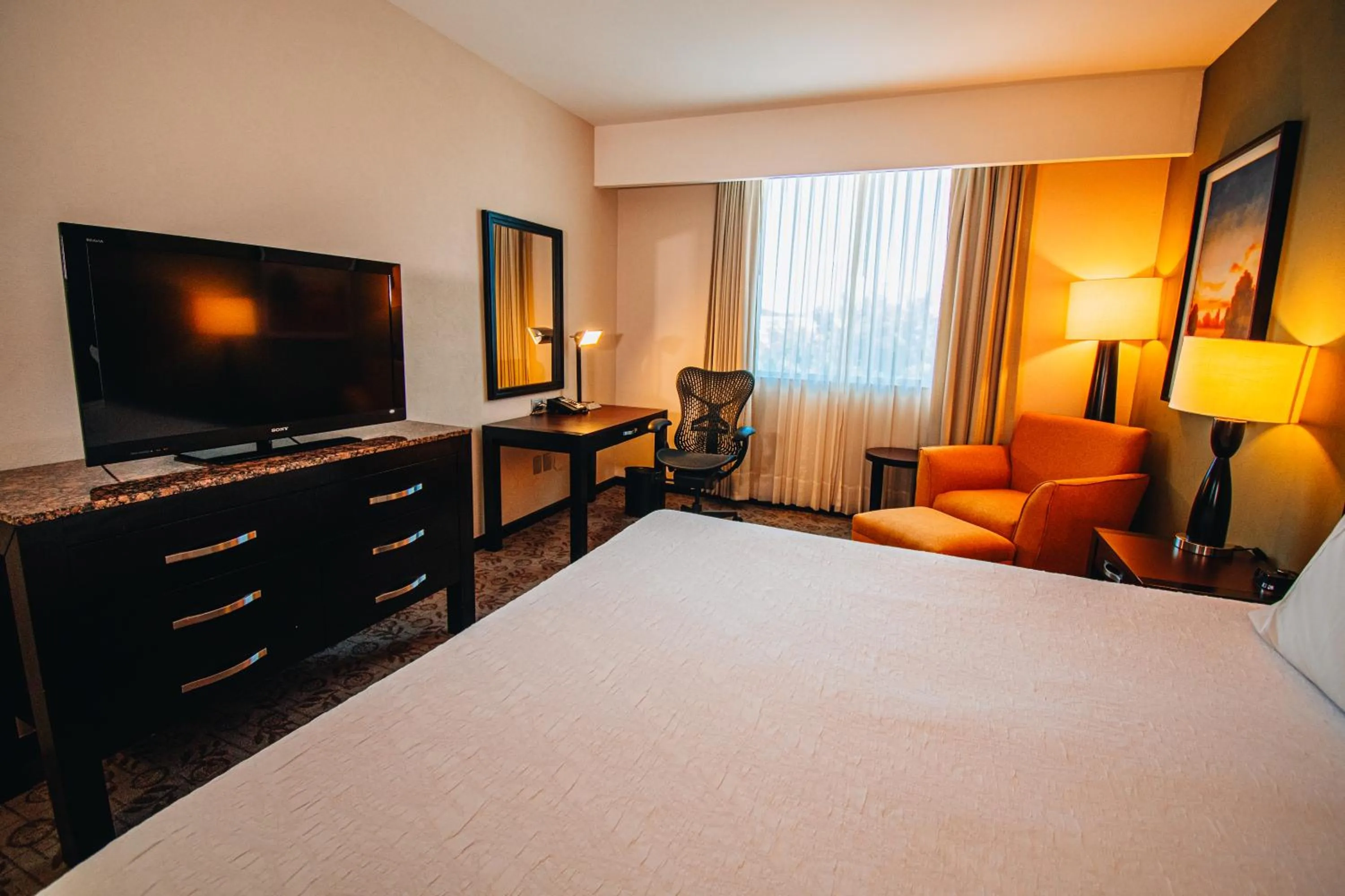 Decorative detail, Bed in Hilton Garden Inn Tuxtla Gutierrez