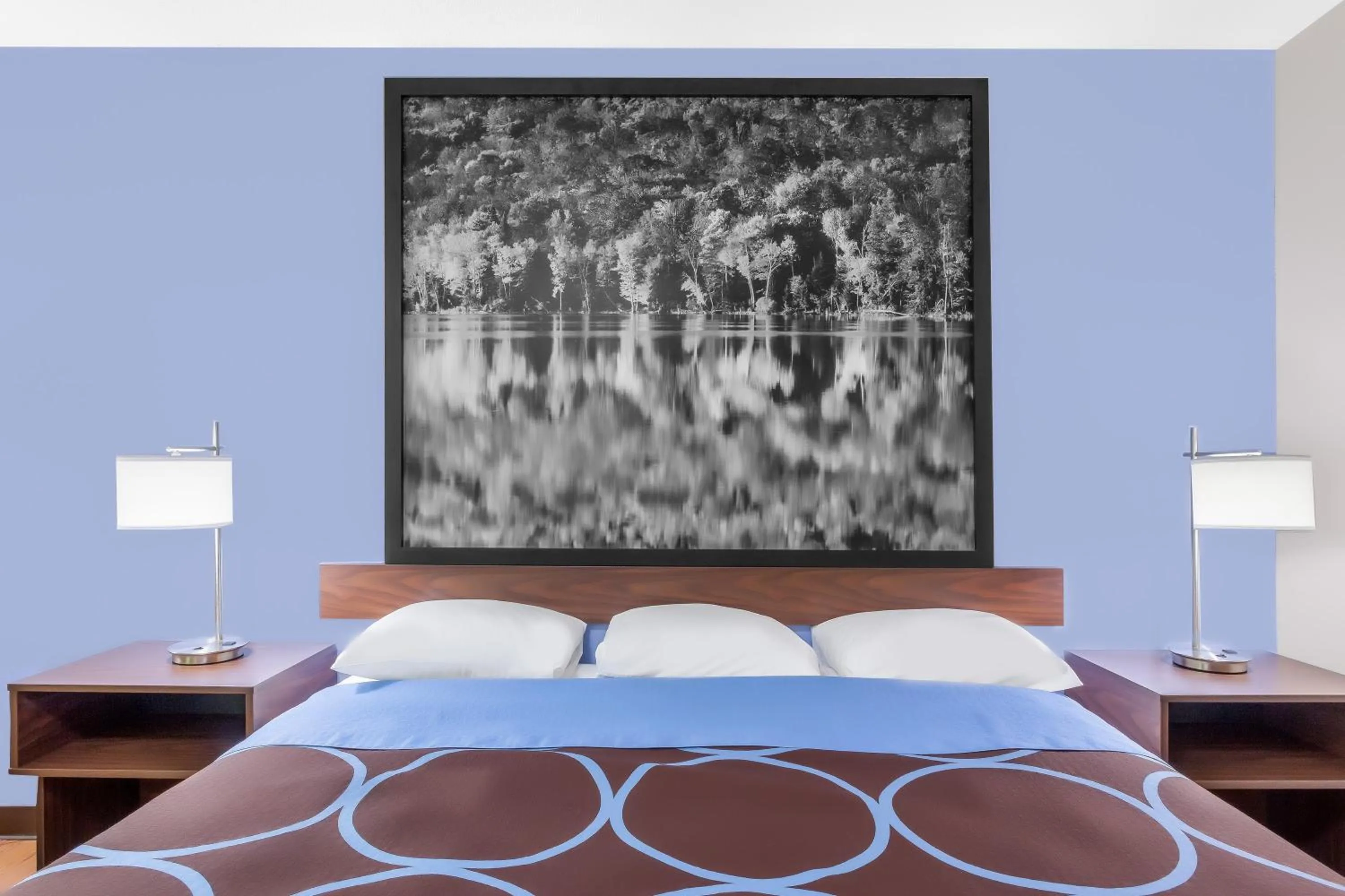 Bed in Super 8 by Wyndham Oneonta/Cooperstown