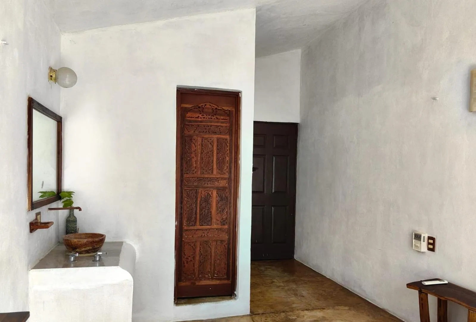 Bathroom in Eco Hotel Casa Corazón Bacalar