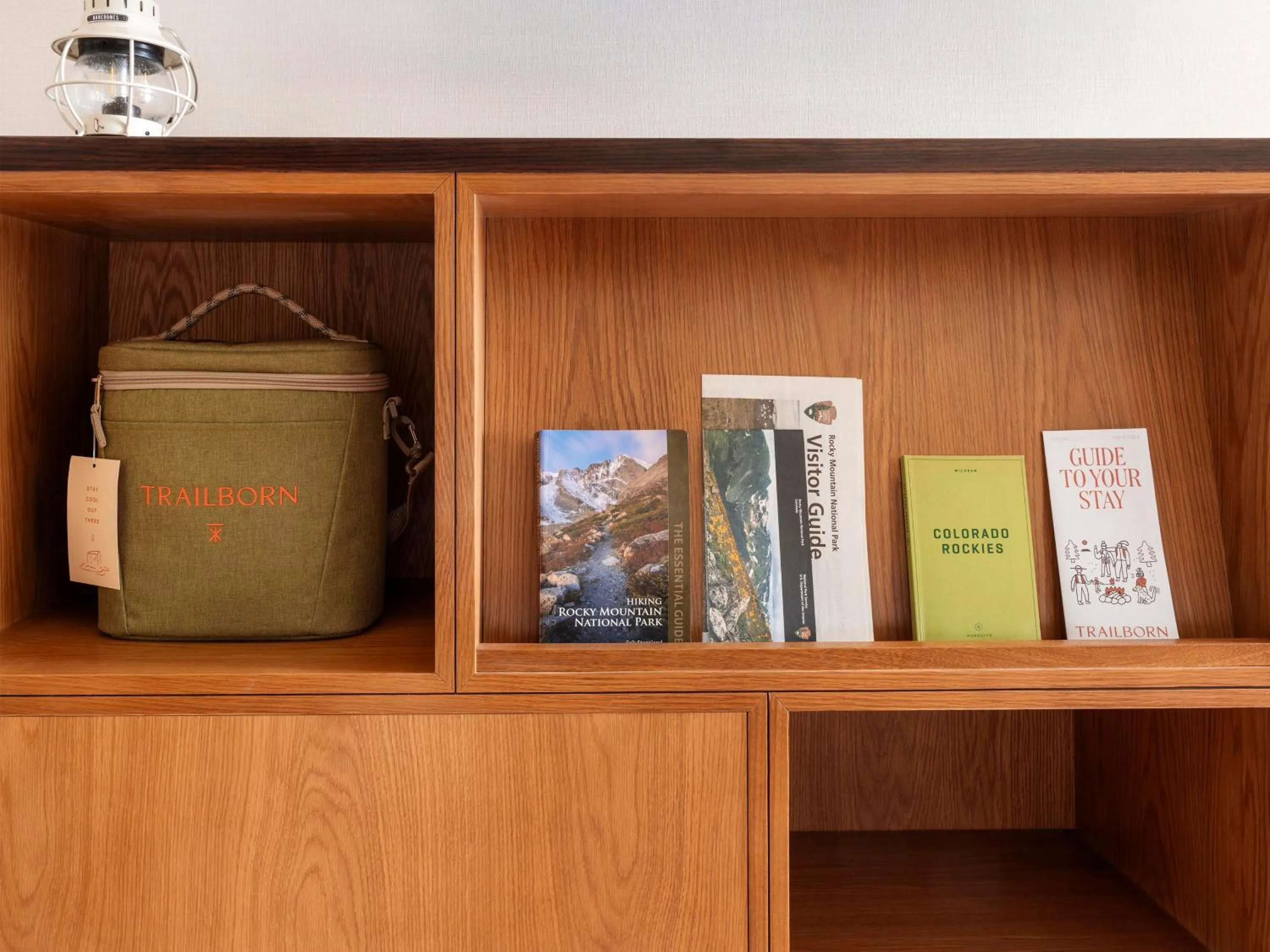 Library in Trailborn Rocky Mountains