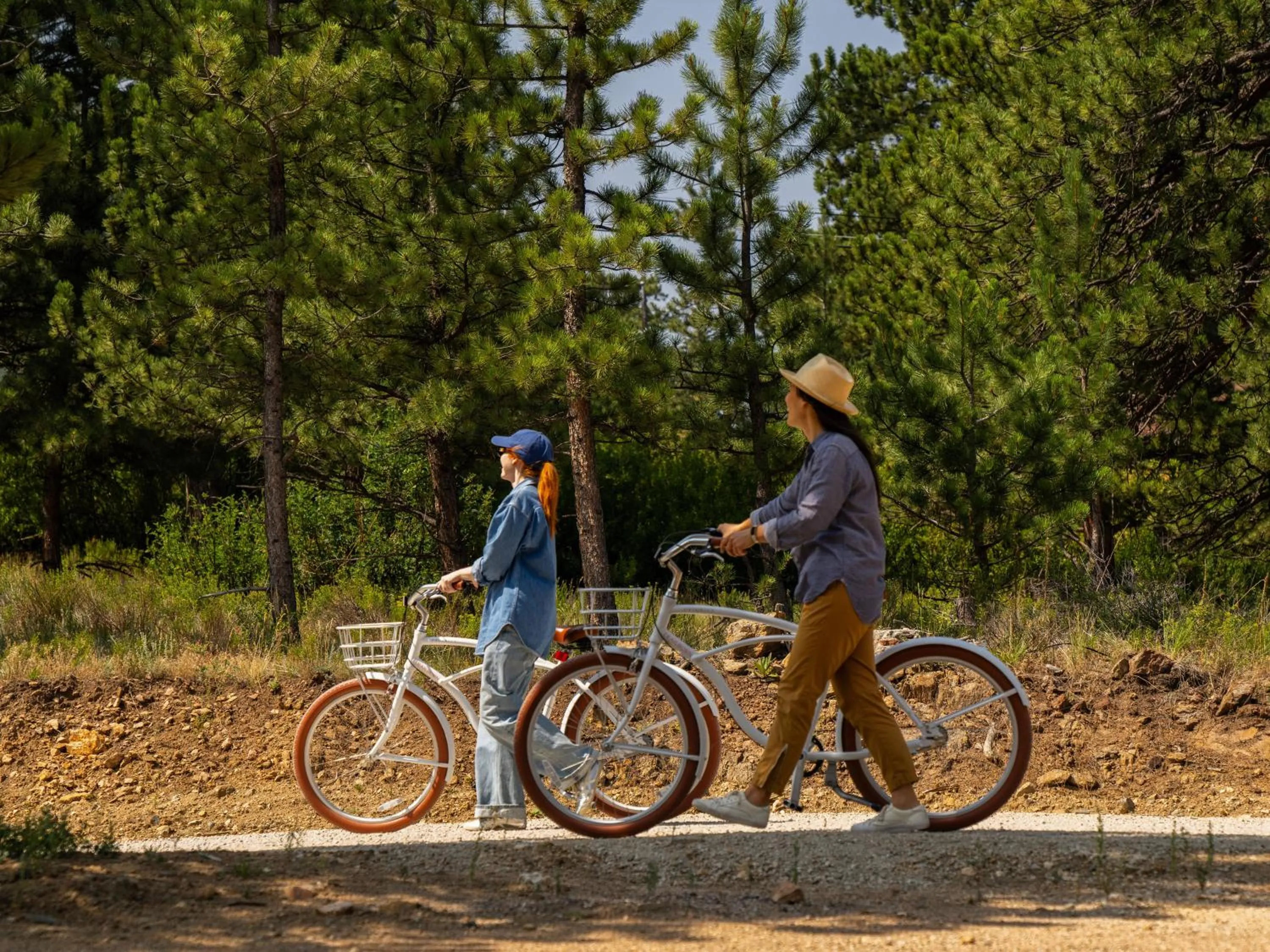 People in Trailborn Rocky Mountains