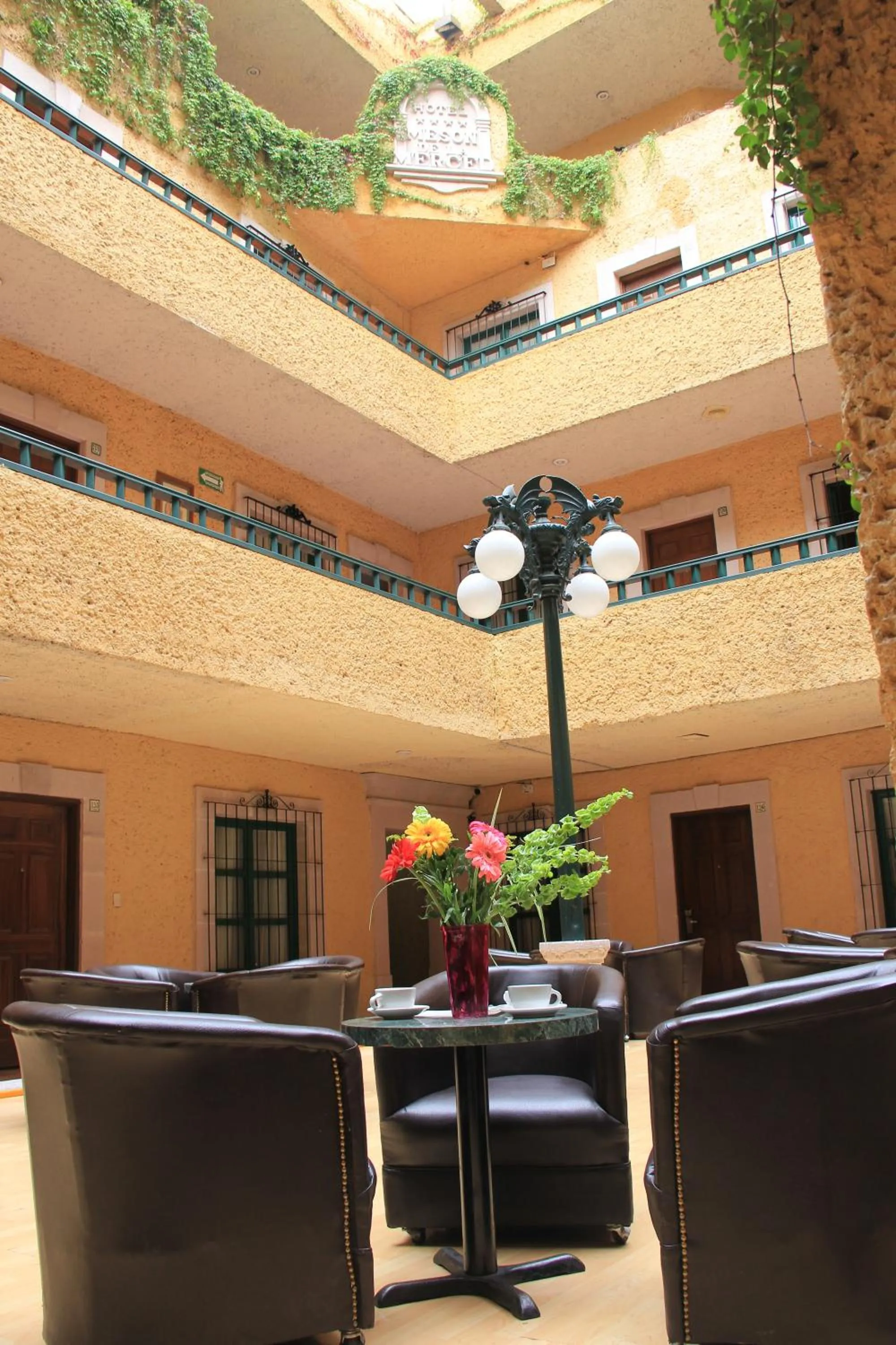 Seating area in Meson de la Merced