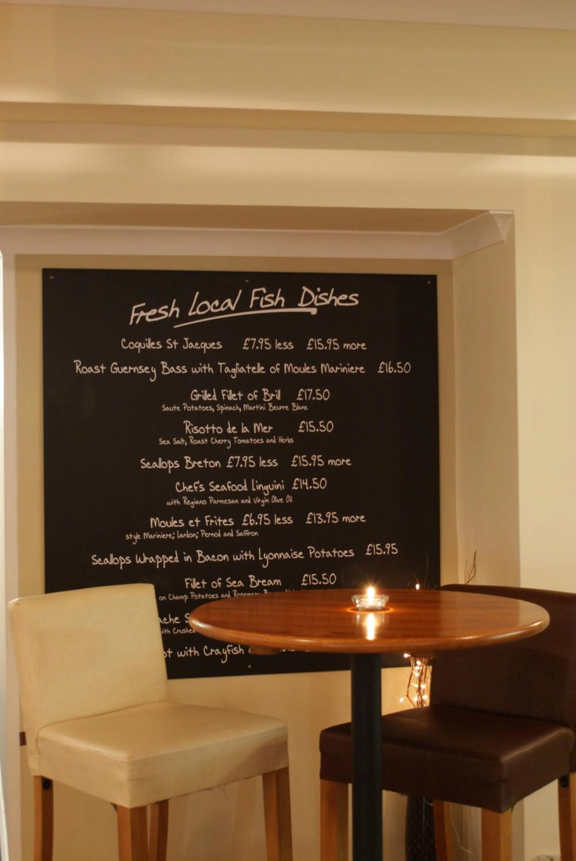 Decorative detail in Hotel Jerbourg